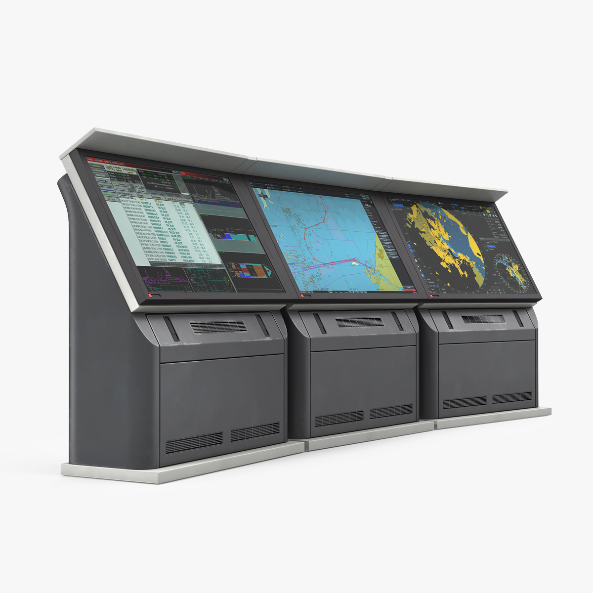 Naval Monitors Radar System