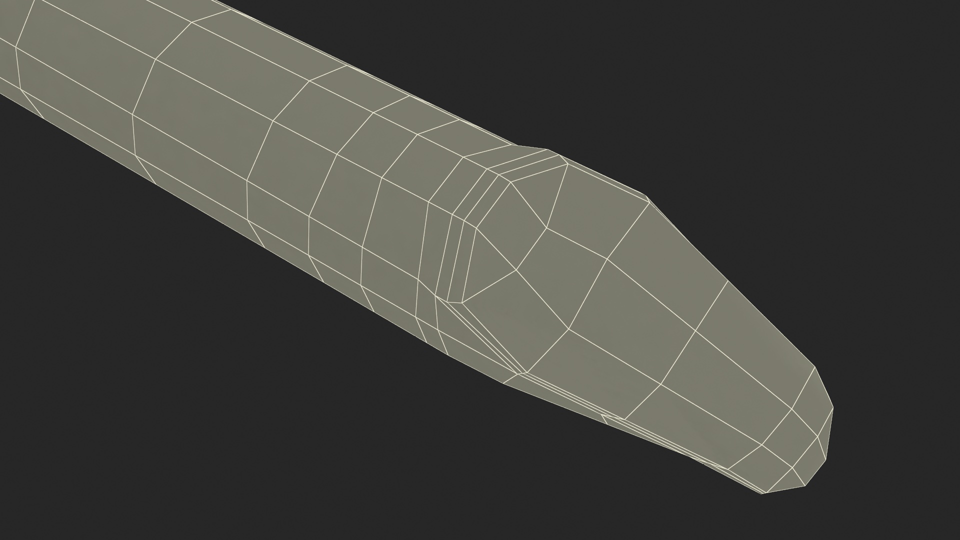 Flat Head Steel U-type Nail 3D