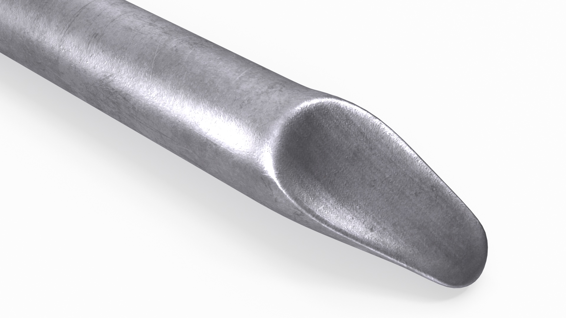 Flat Head Steel U-type Nail 3D