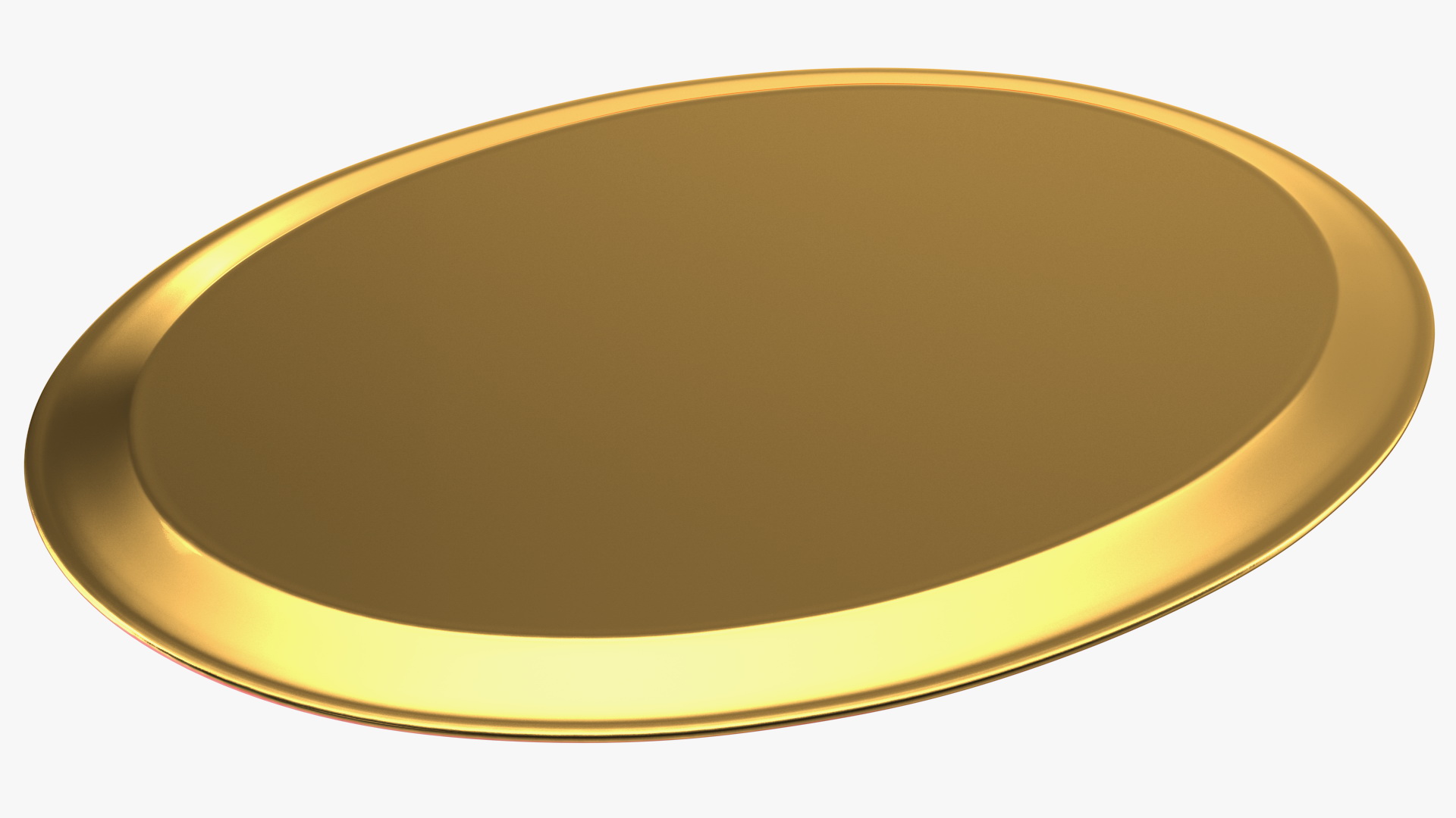 Vintage Khokhloma Tray 3D