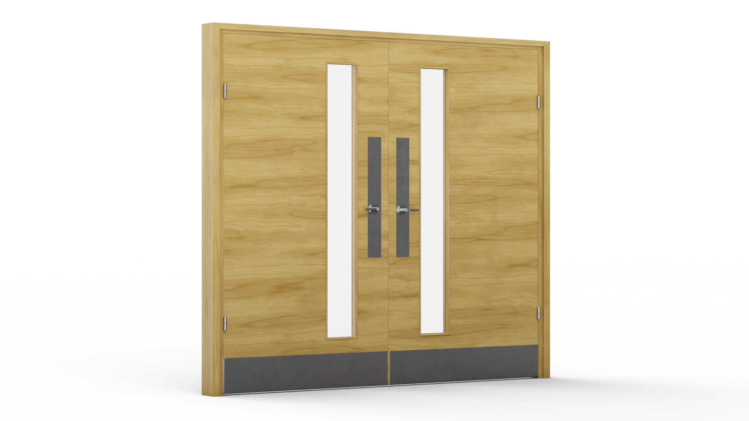 Wooden Fire Doors 3D