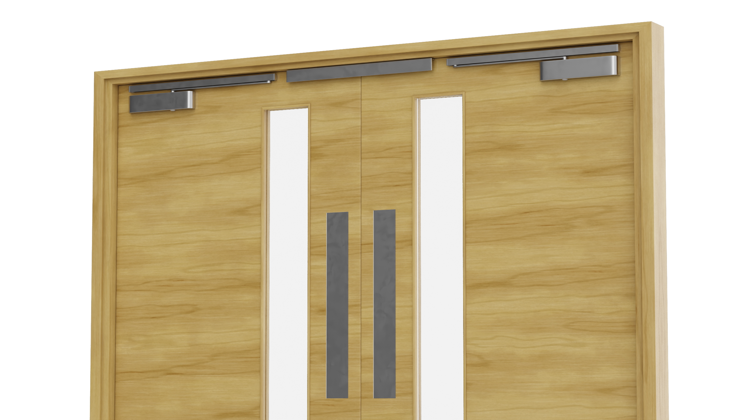 Wooden Fire Doors 3D
