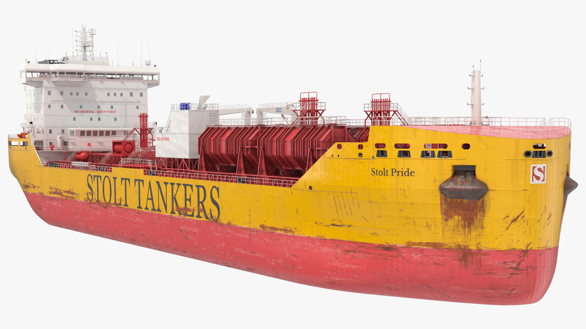 Stolt Pride Tanker 3D model preview