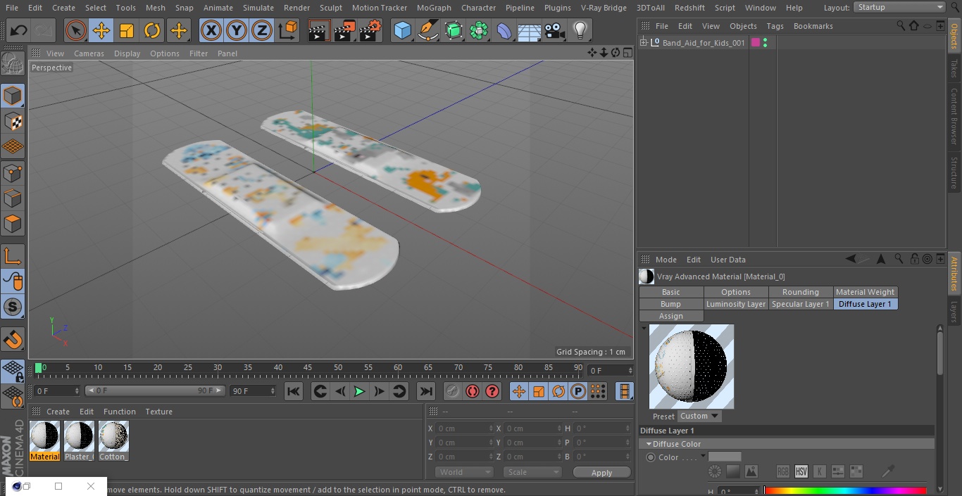 Band Aid for Kids 3D