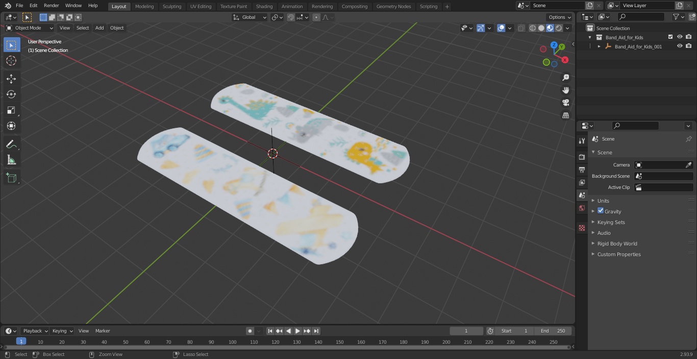 Band Aid for Kids 3D