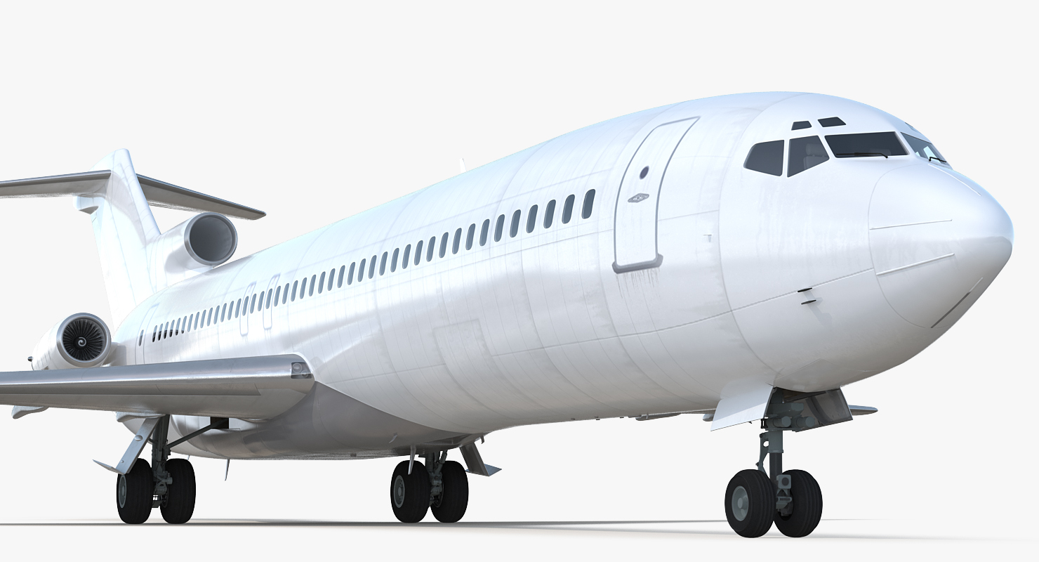 Boeing 727 200 Generic Rigged 3D model