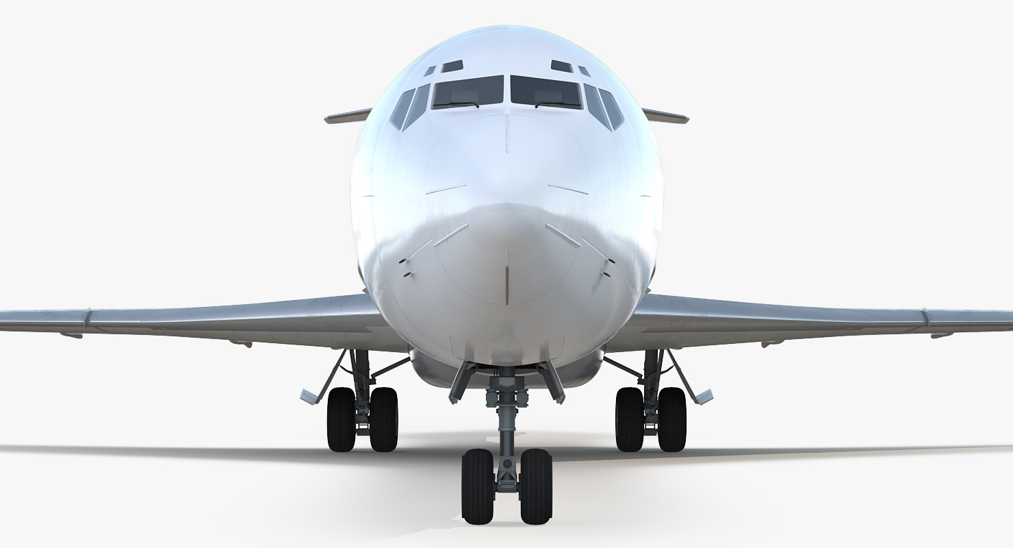 Boeing 727 200 Generic Rigged 3D model