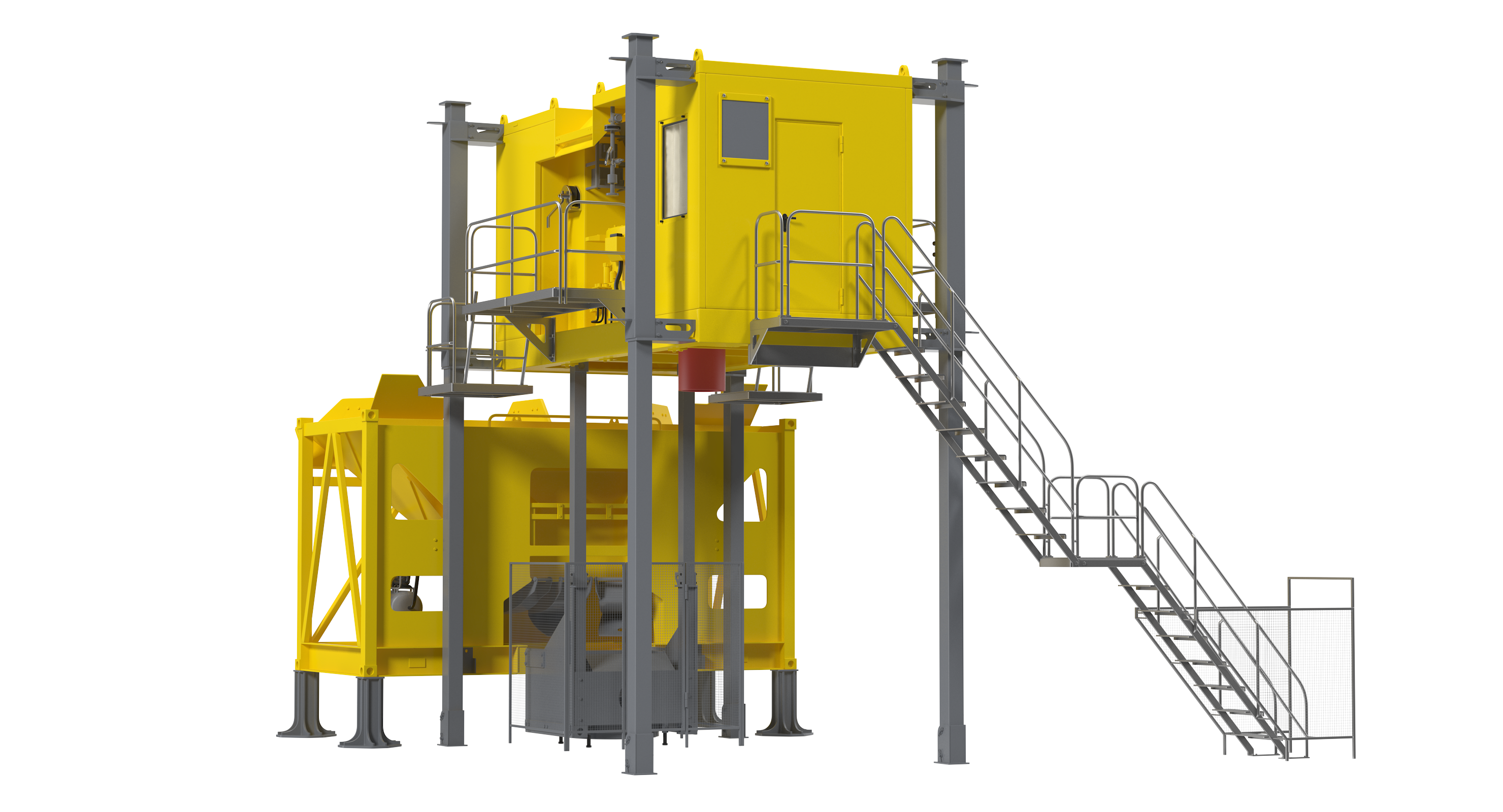 Mobile Mixing Plant with Concrete Mixer, view 5