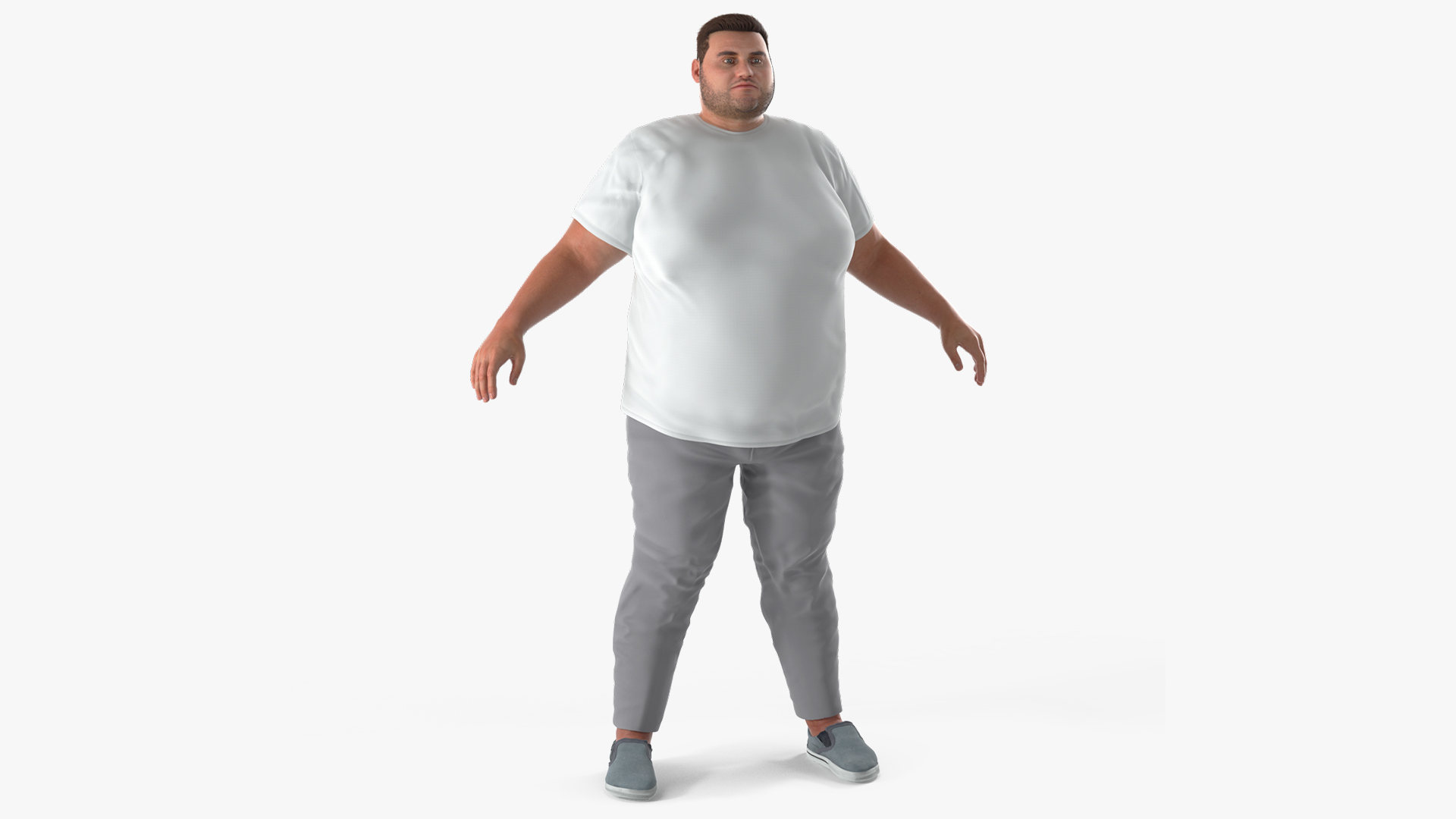 3D Fat Man Fur