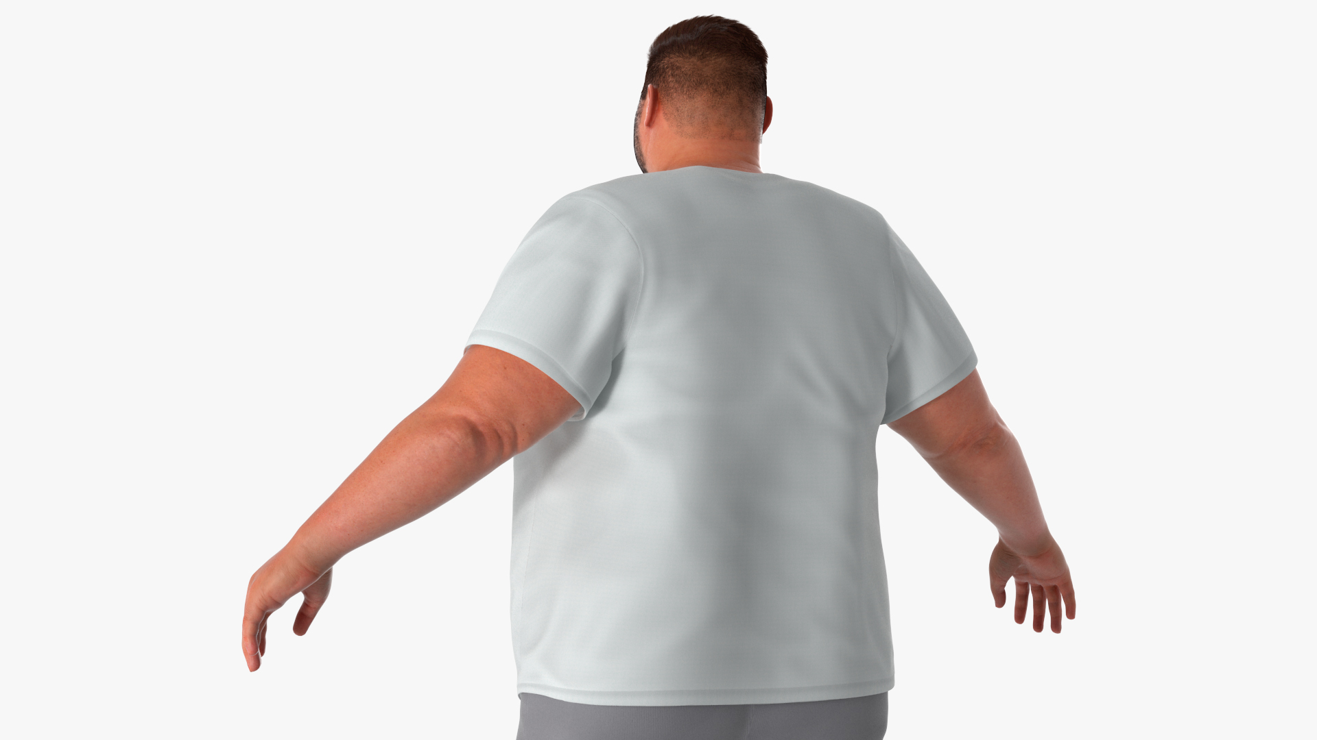 3D Fat Man Fur