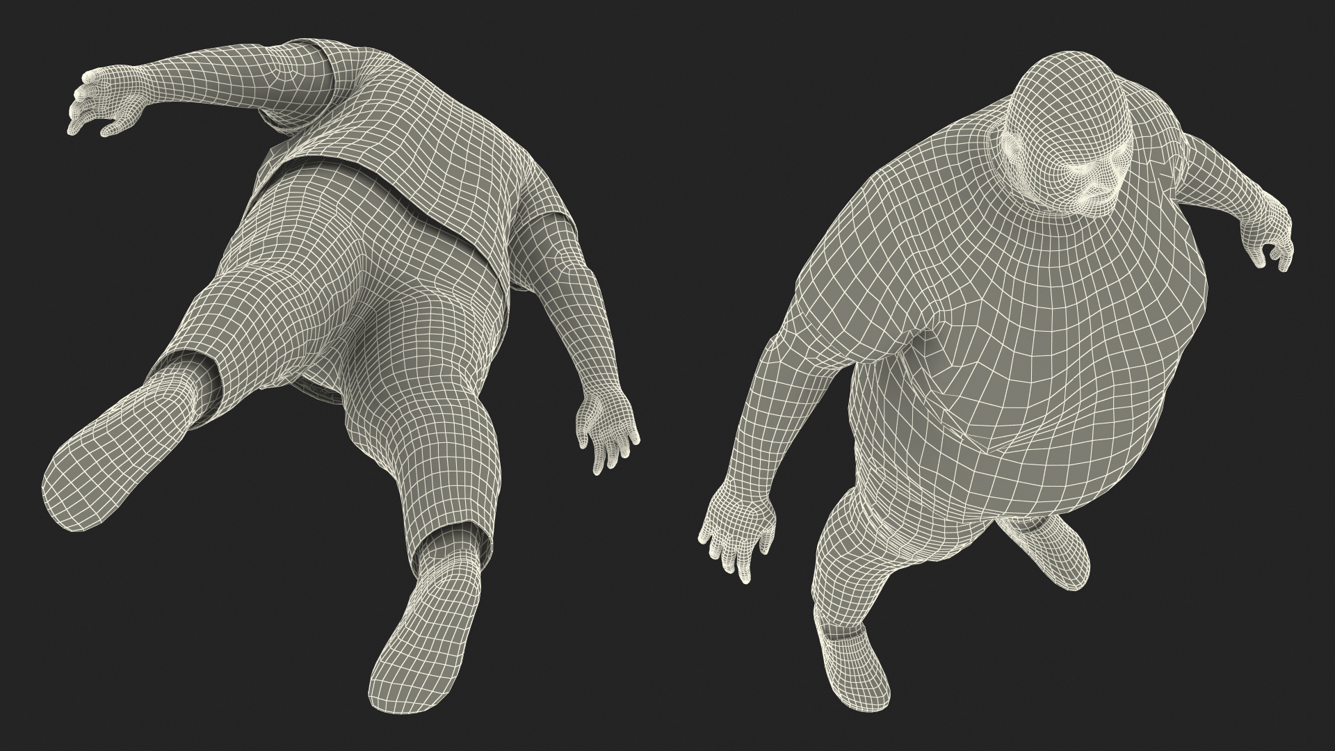3D Fat Man Fur