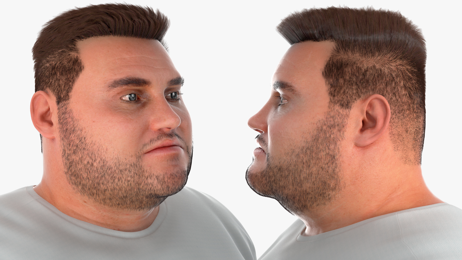 3D Fat Man Fur