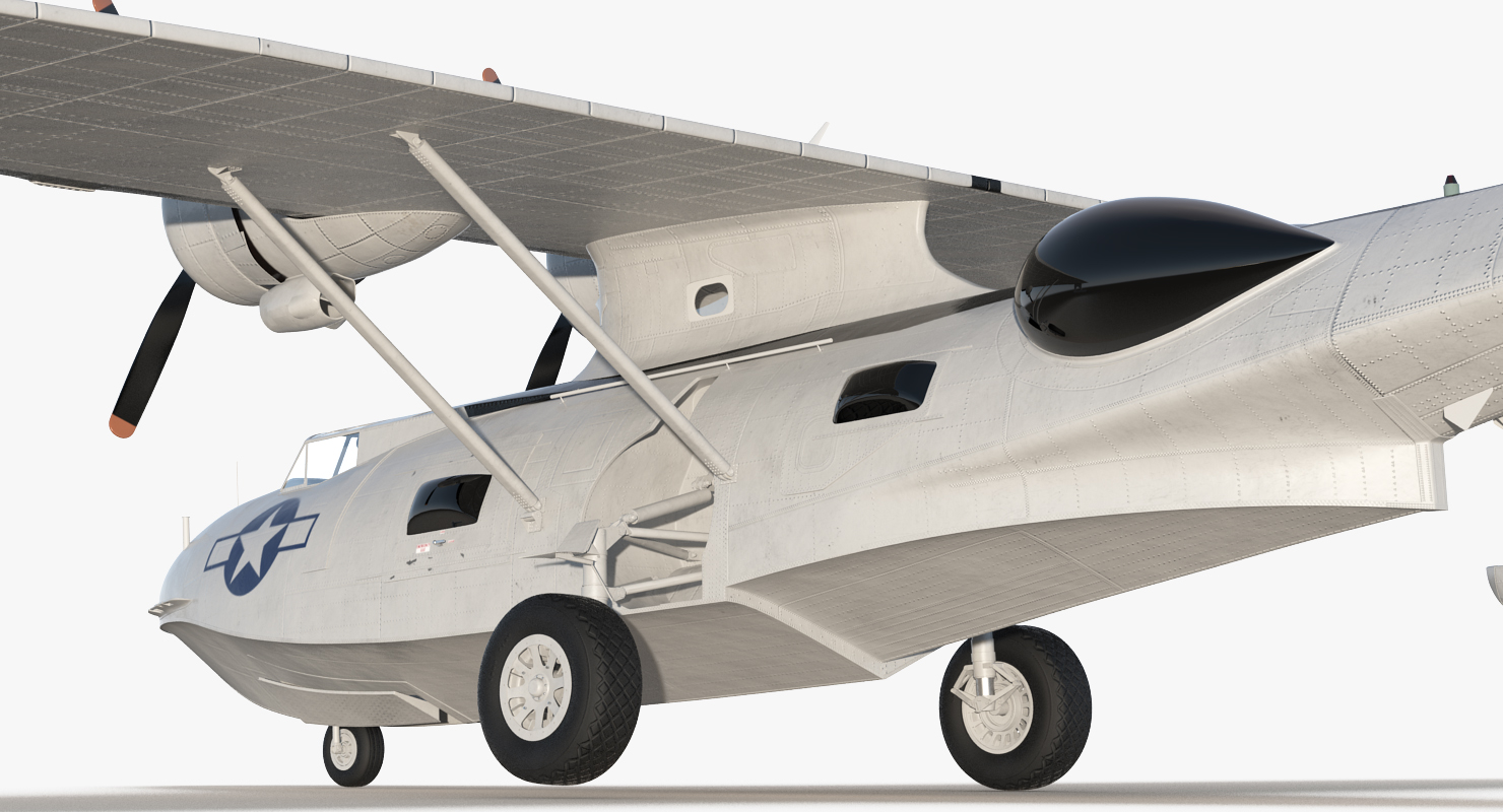 Flying Boat Consolidated PBY Catalina WWII 3D