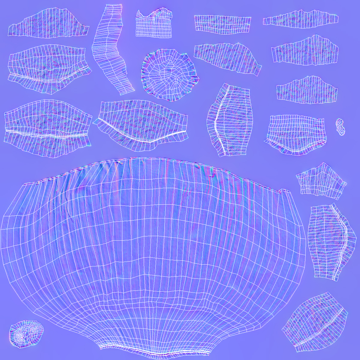 3D Garlic Bulb