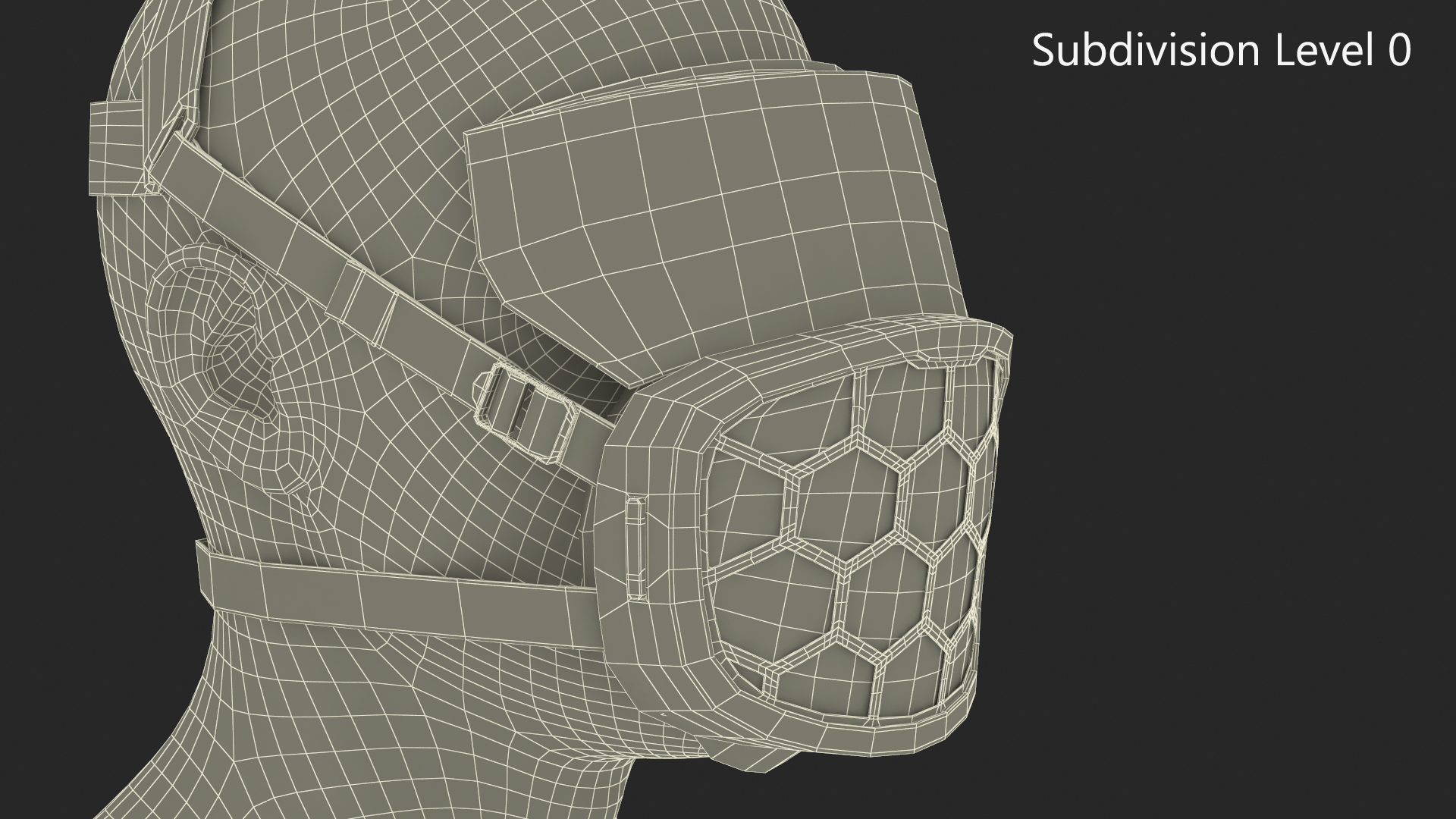 3D ForgedAir Respirator System Black model