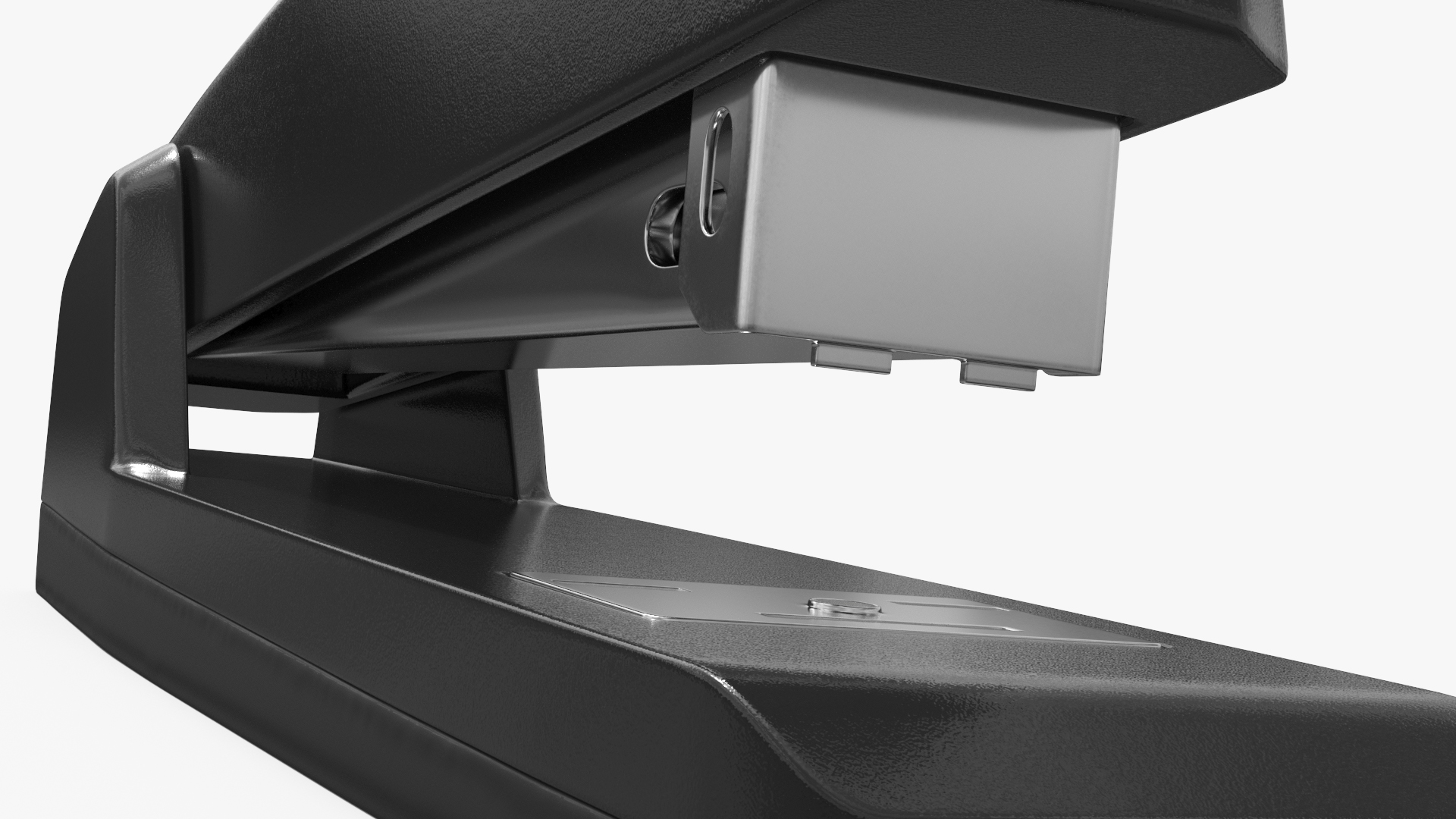 Office Stapler with Document Stack Black, view 10