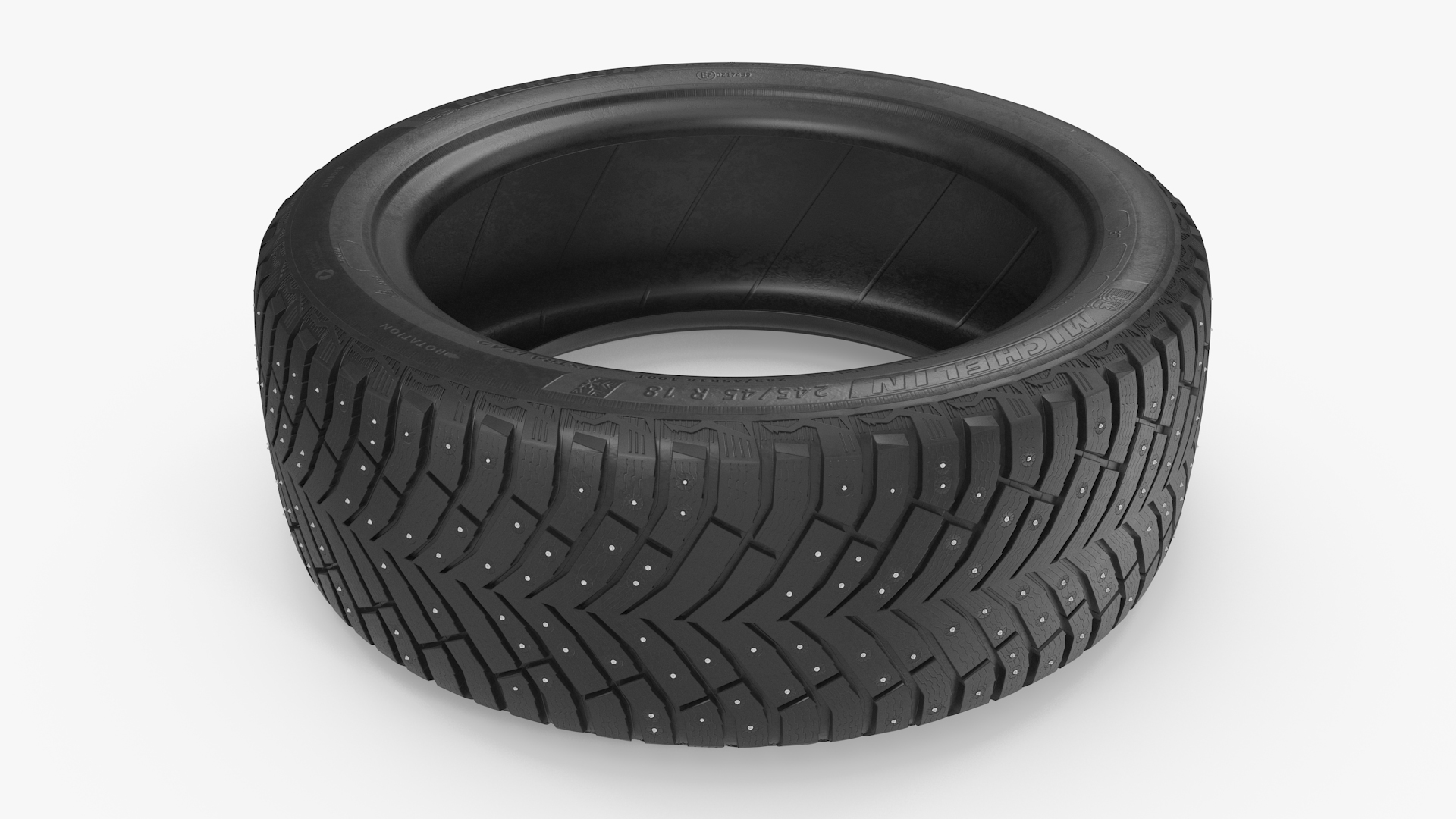 Michelin Winter Spikes-Tire 3D