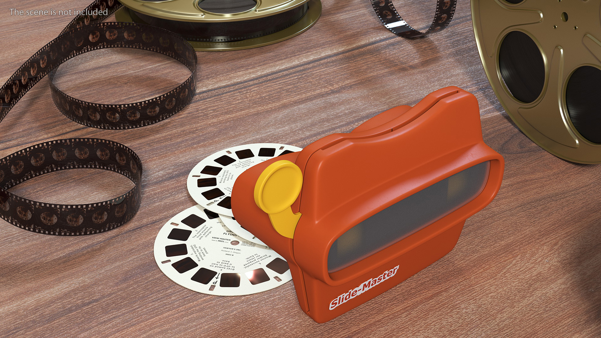 3D model Vintage View-Master with Reels