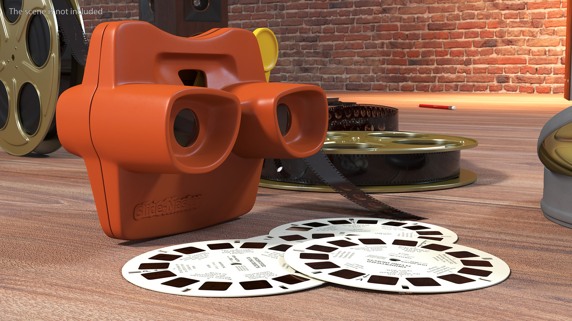3D model Vintage View-Master with Reels