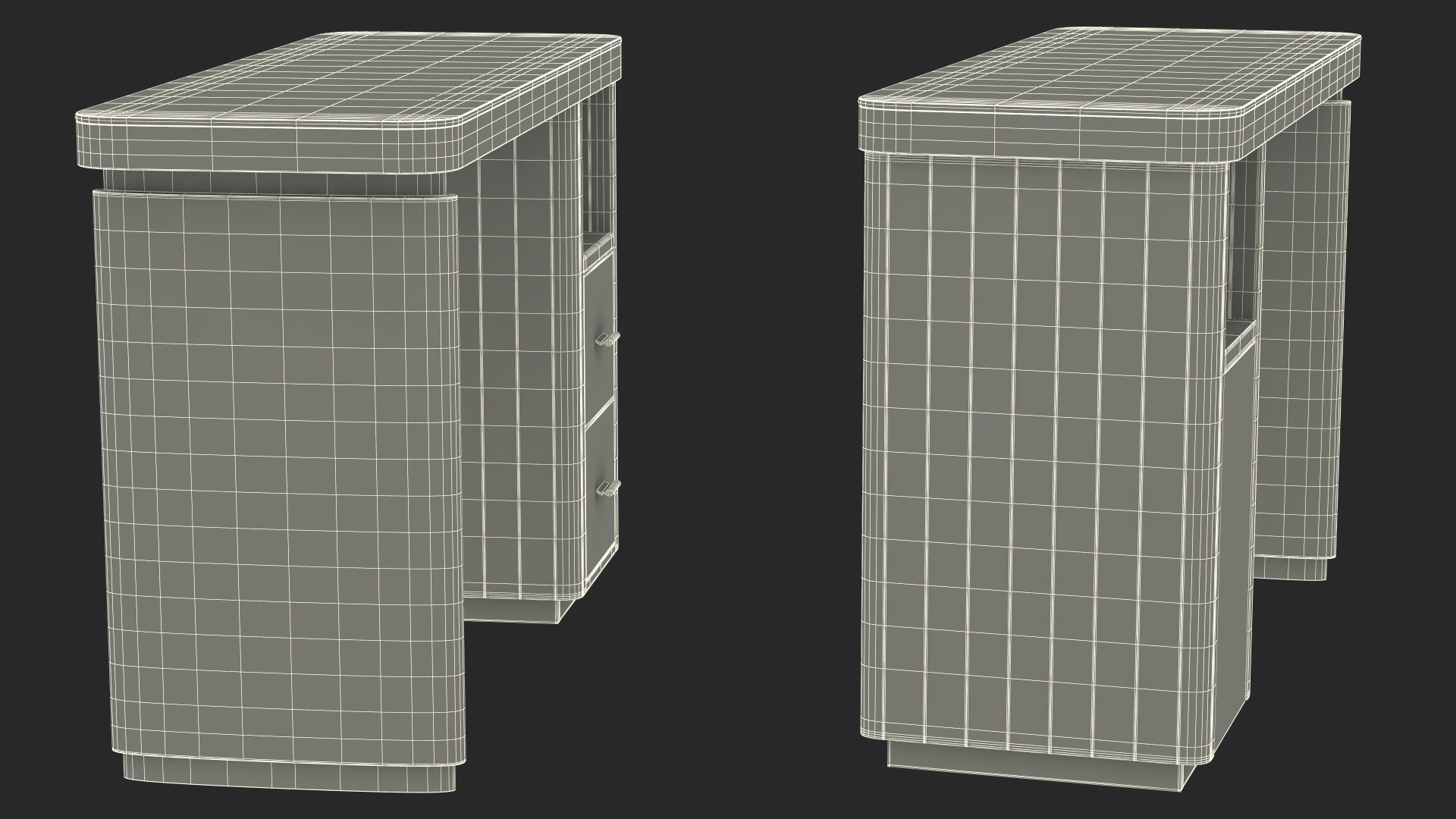 Manicure Table 3D model