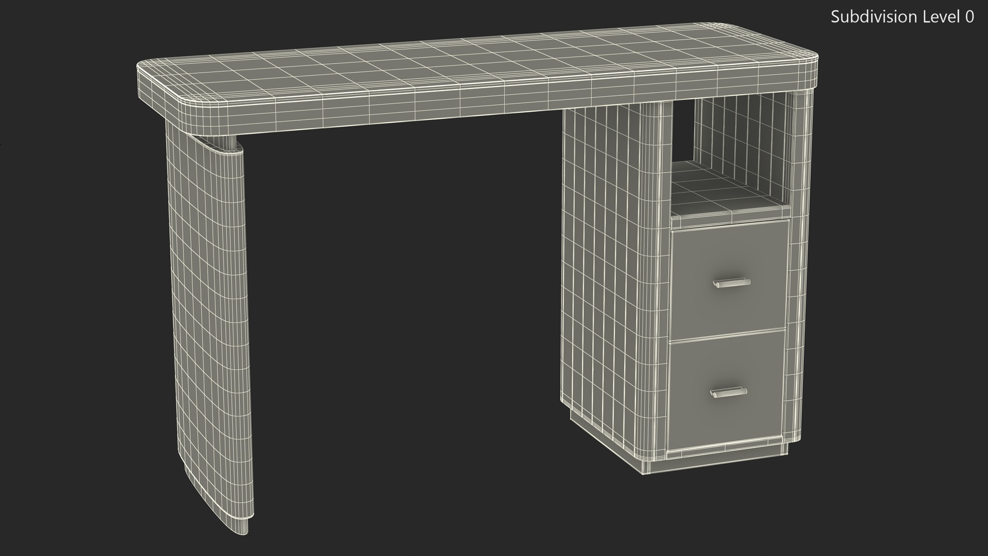 Manicure Table 3D model