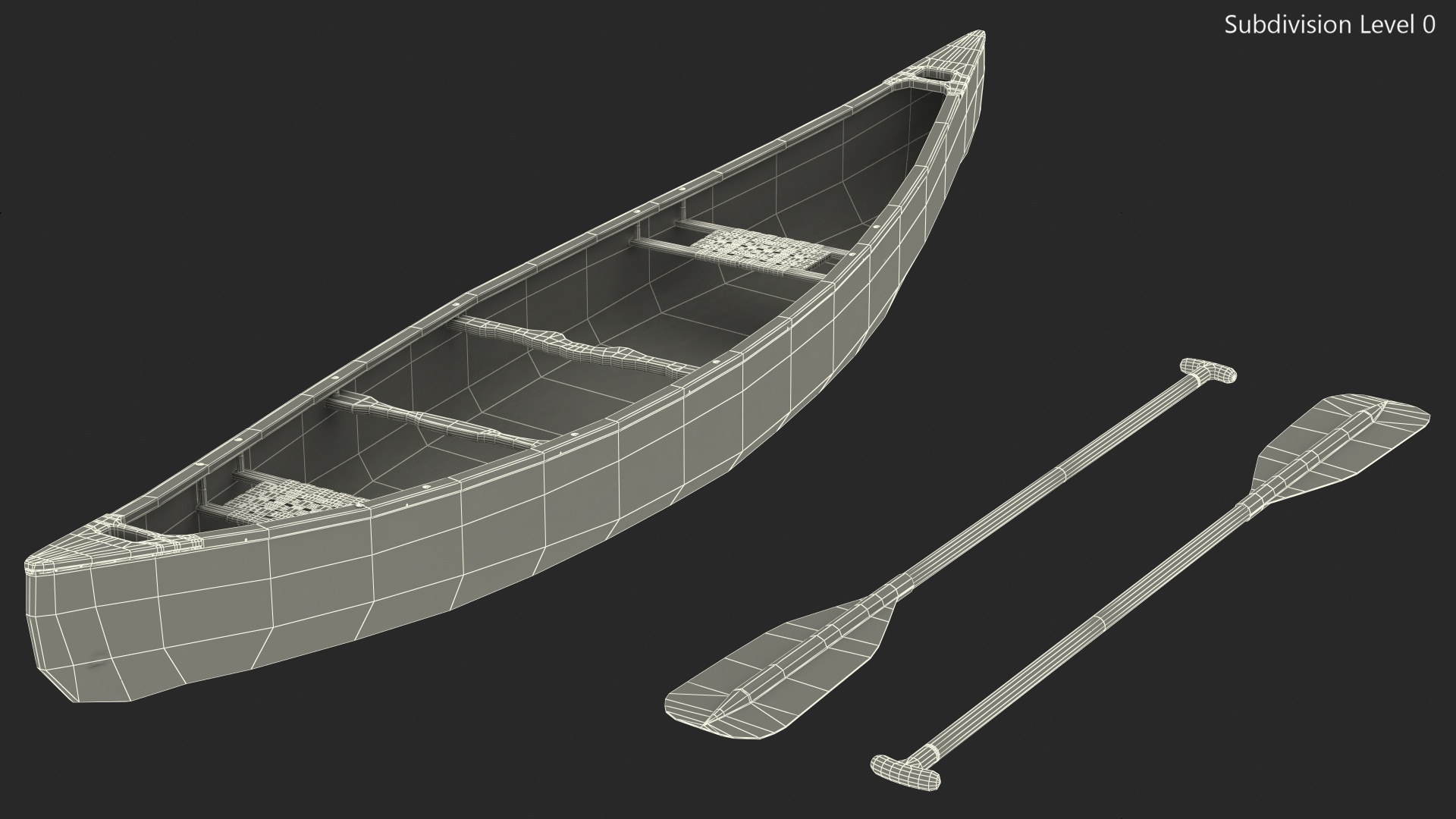 Old Town Discovery 169 Tripping Canoe Camo 3D