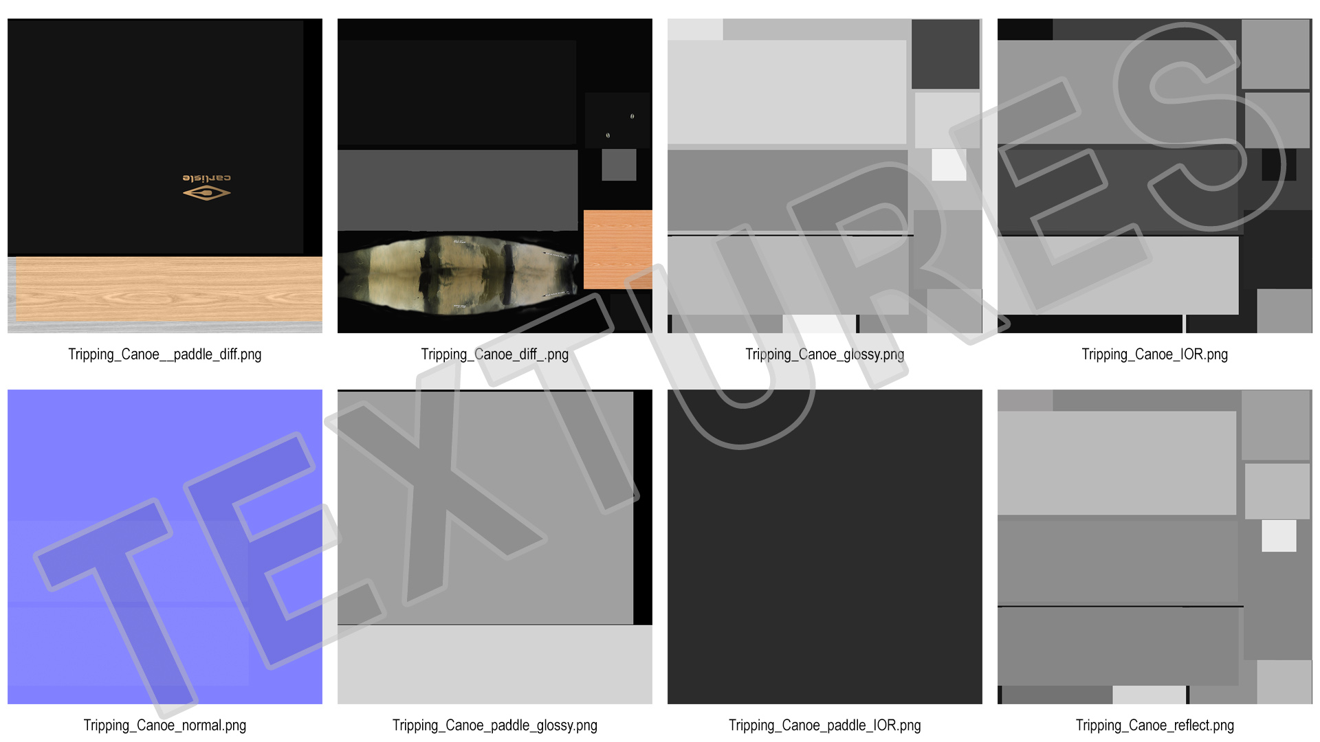 Old Town Discovery 169 Tripping Canoe Camo 3D