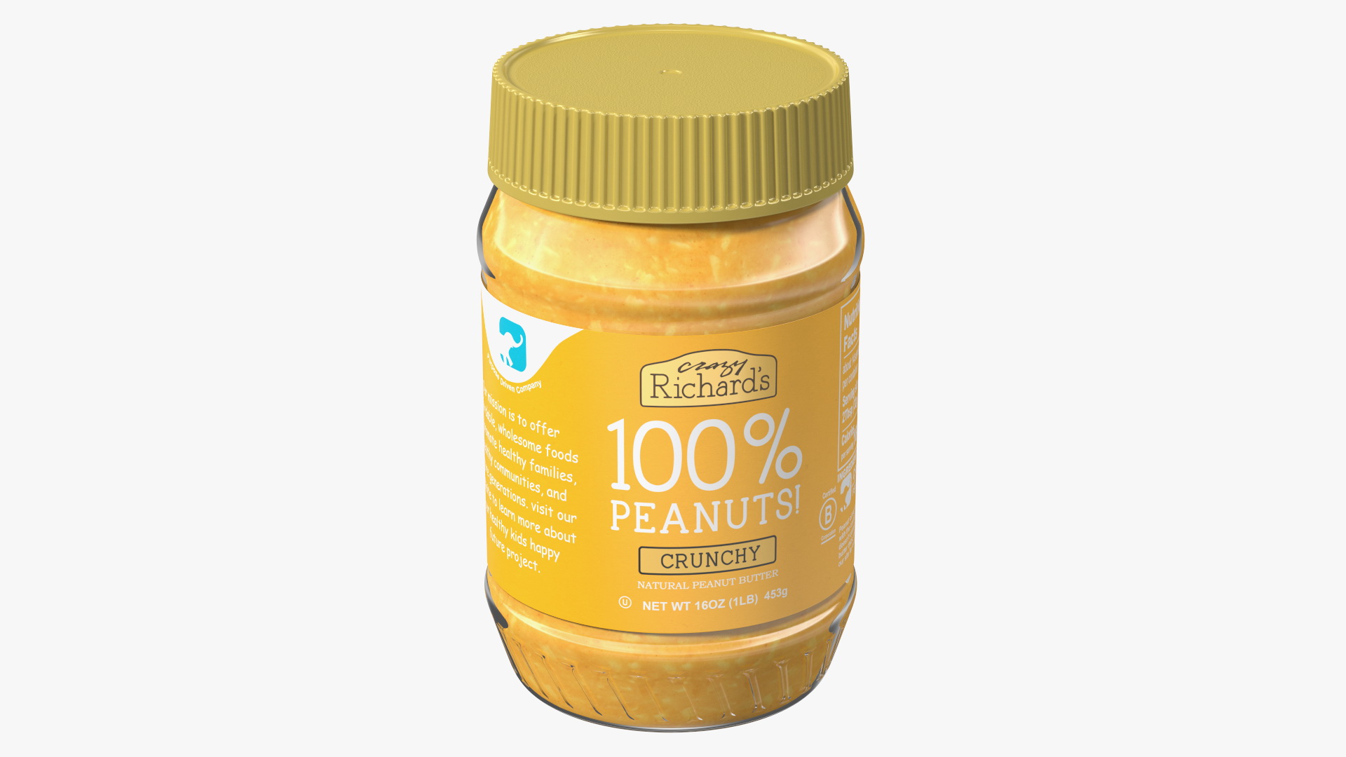 3D model Crazy Richard Crunchy Peanut Butter