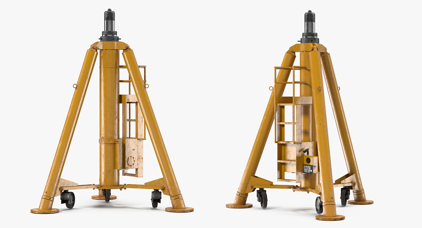 3D model Aircraft Tripod Jack