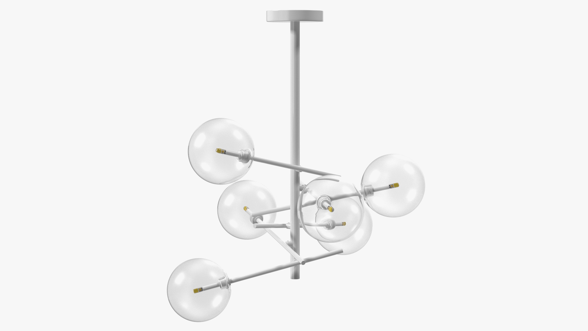 Kitchen Pendant Light White 3D