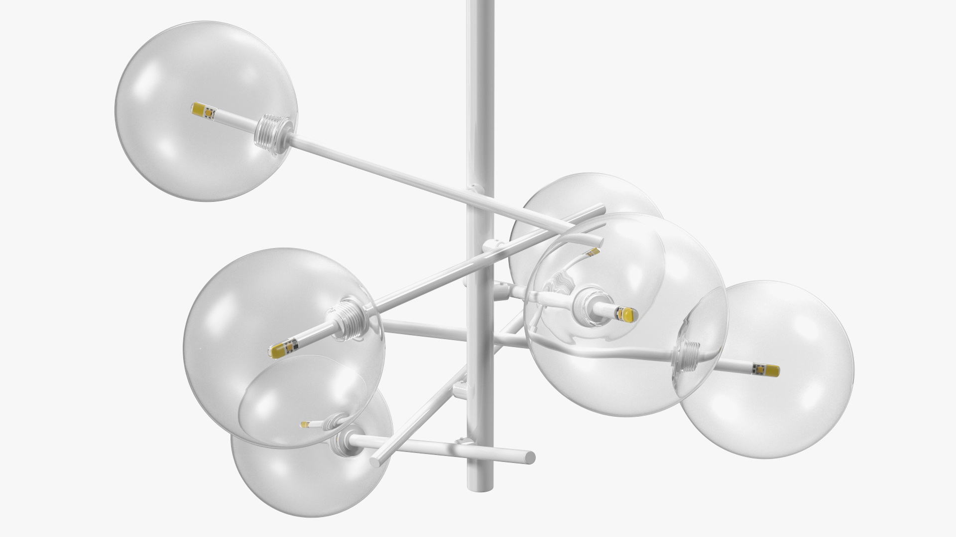Kitchen Pendant Light White 3D