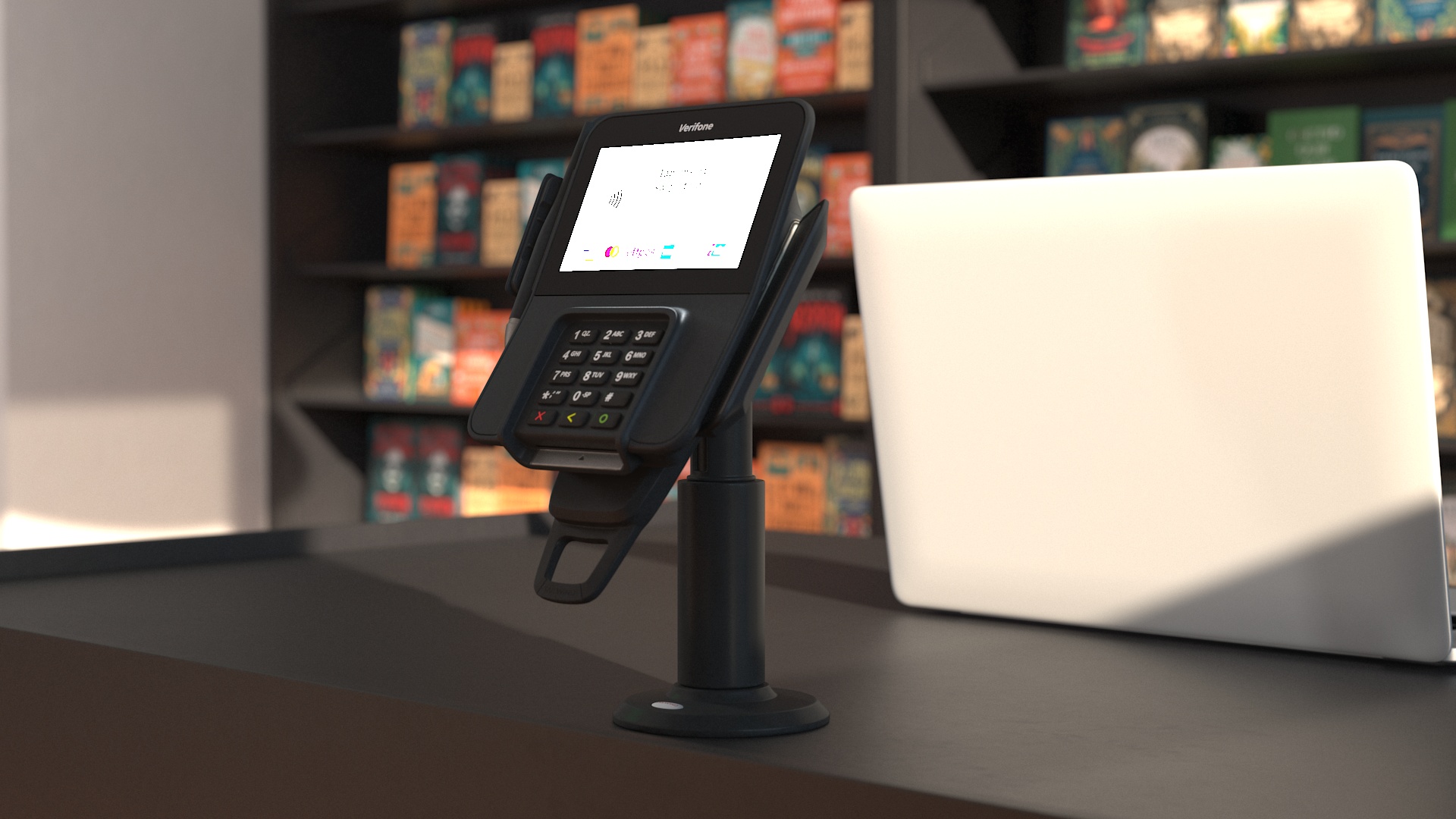 Book Store Interior 3D model