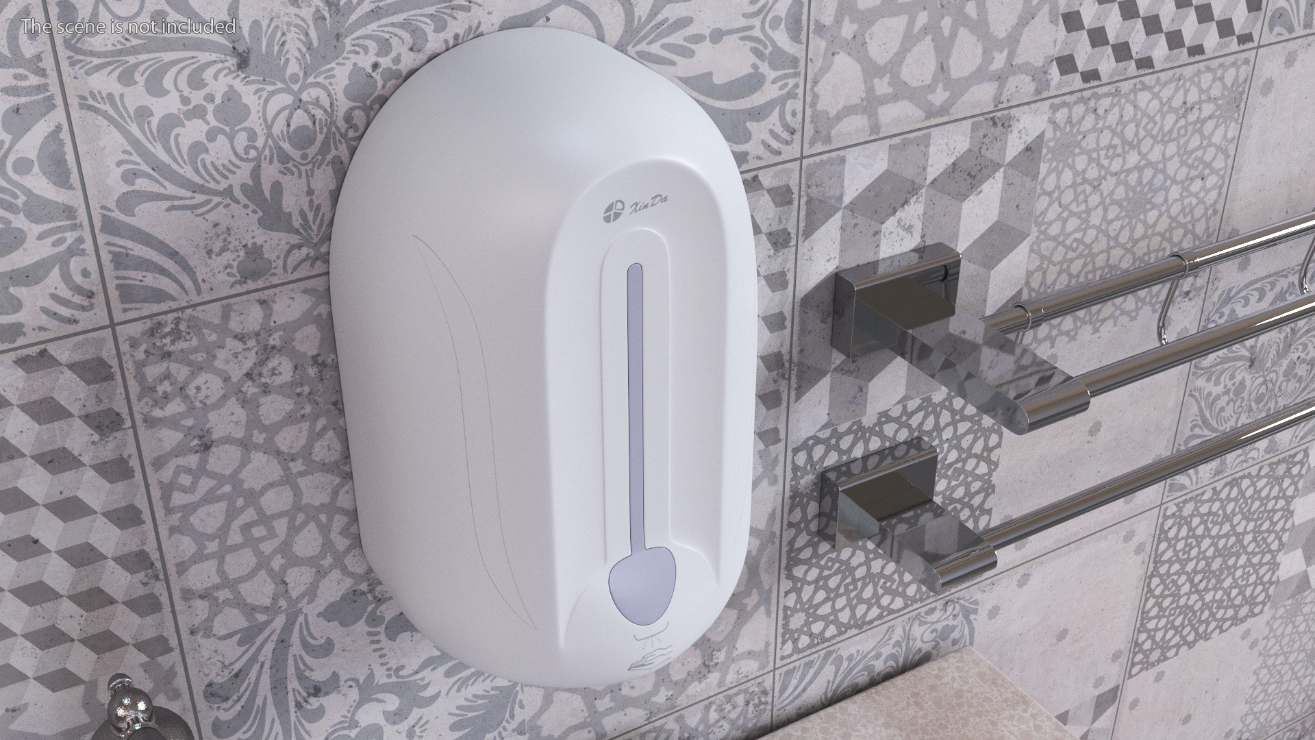 3D model Touch Free Dispenser
