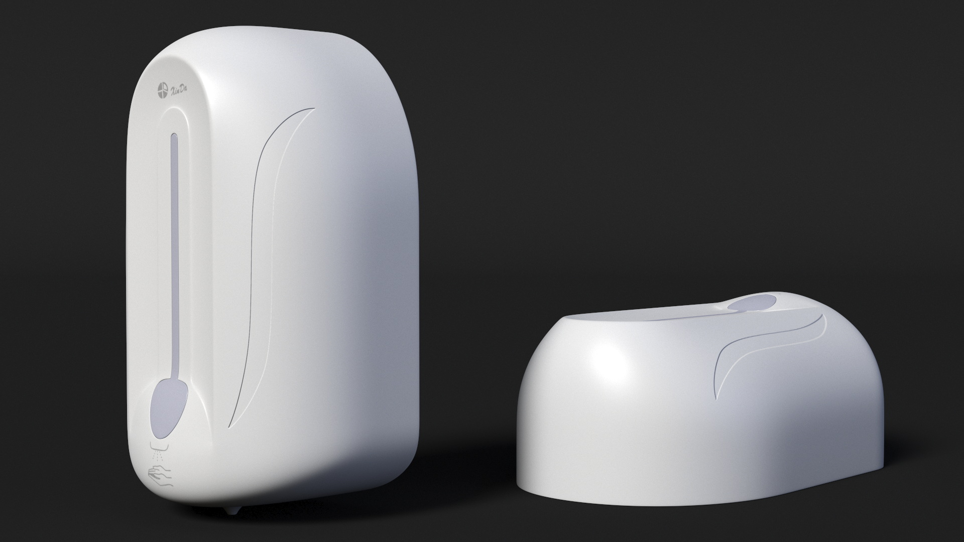 3D model Touch Free Dispenser