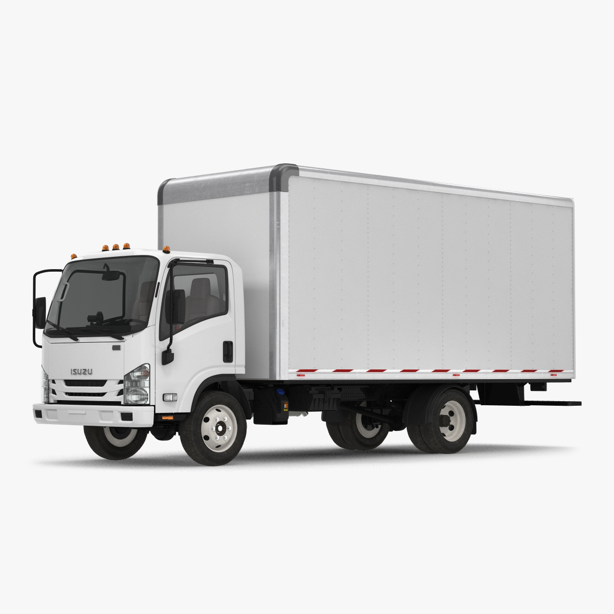 Box Truck Isuzu NPR 2018, view 9
