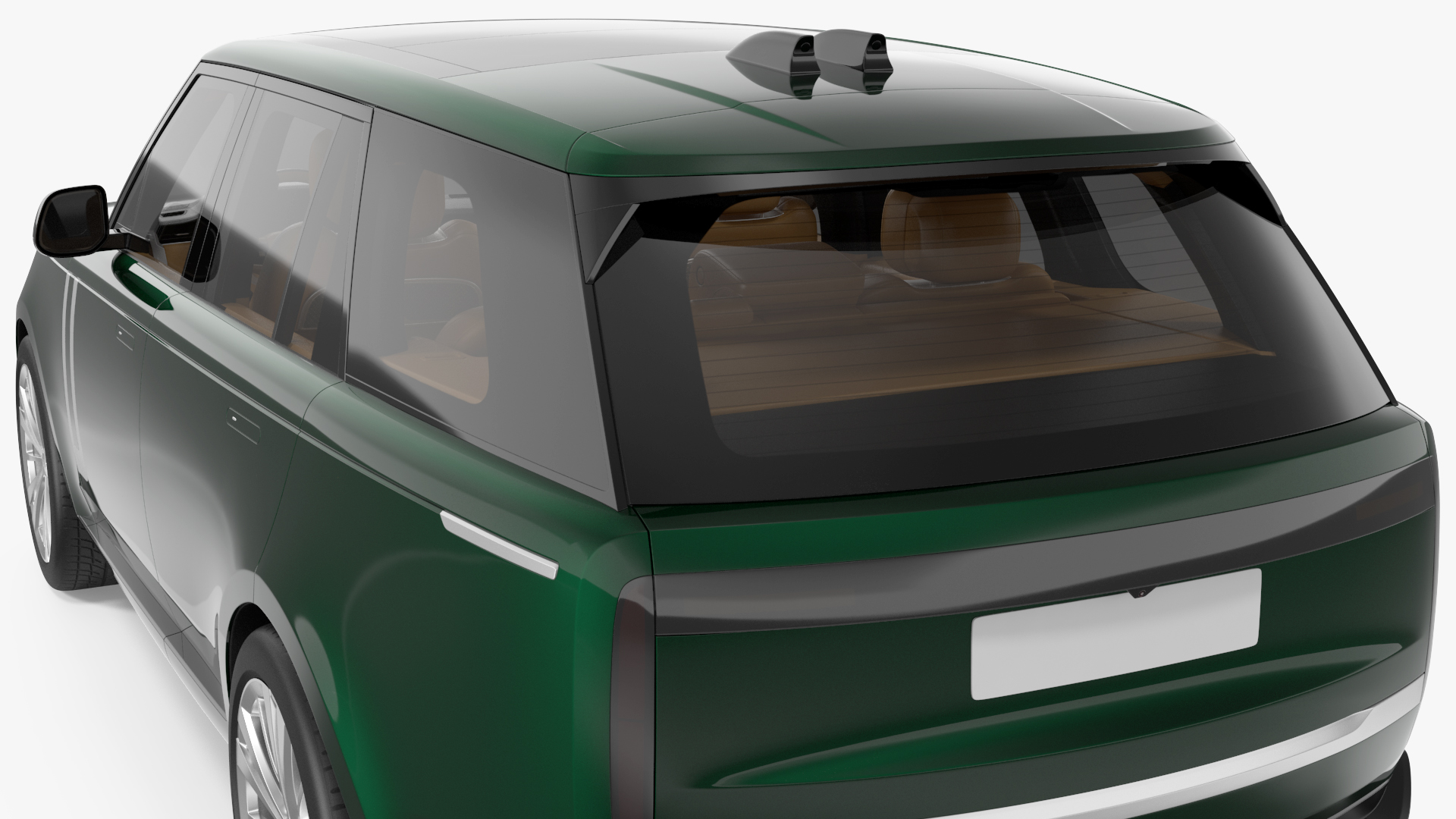 3D model Luxury European SUV Simple Interior