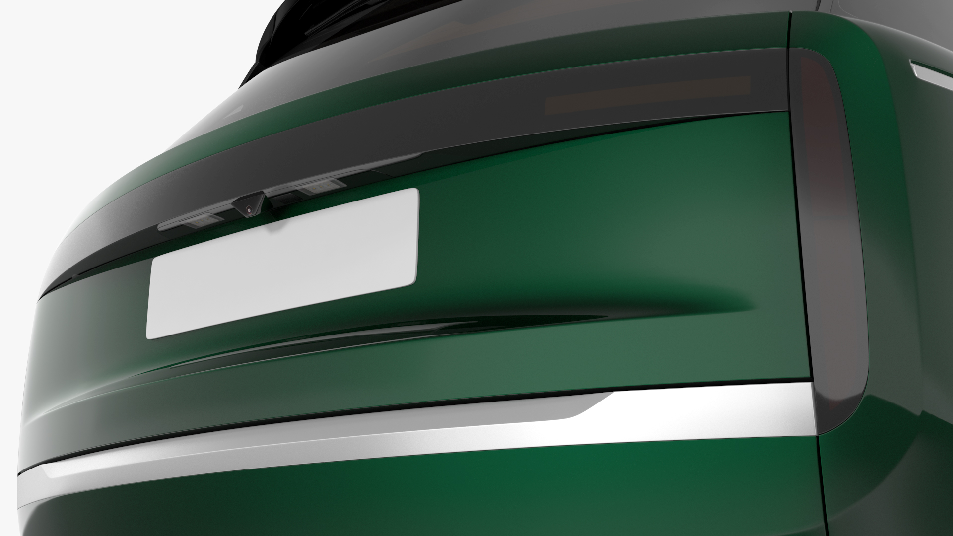3D model Luxury European SUV Simple Interior
