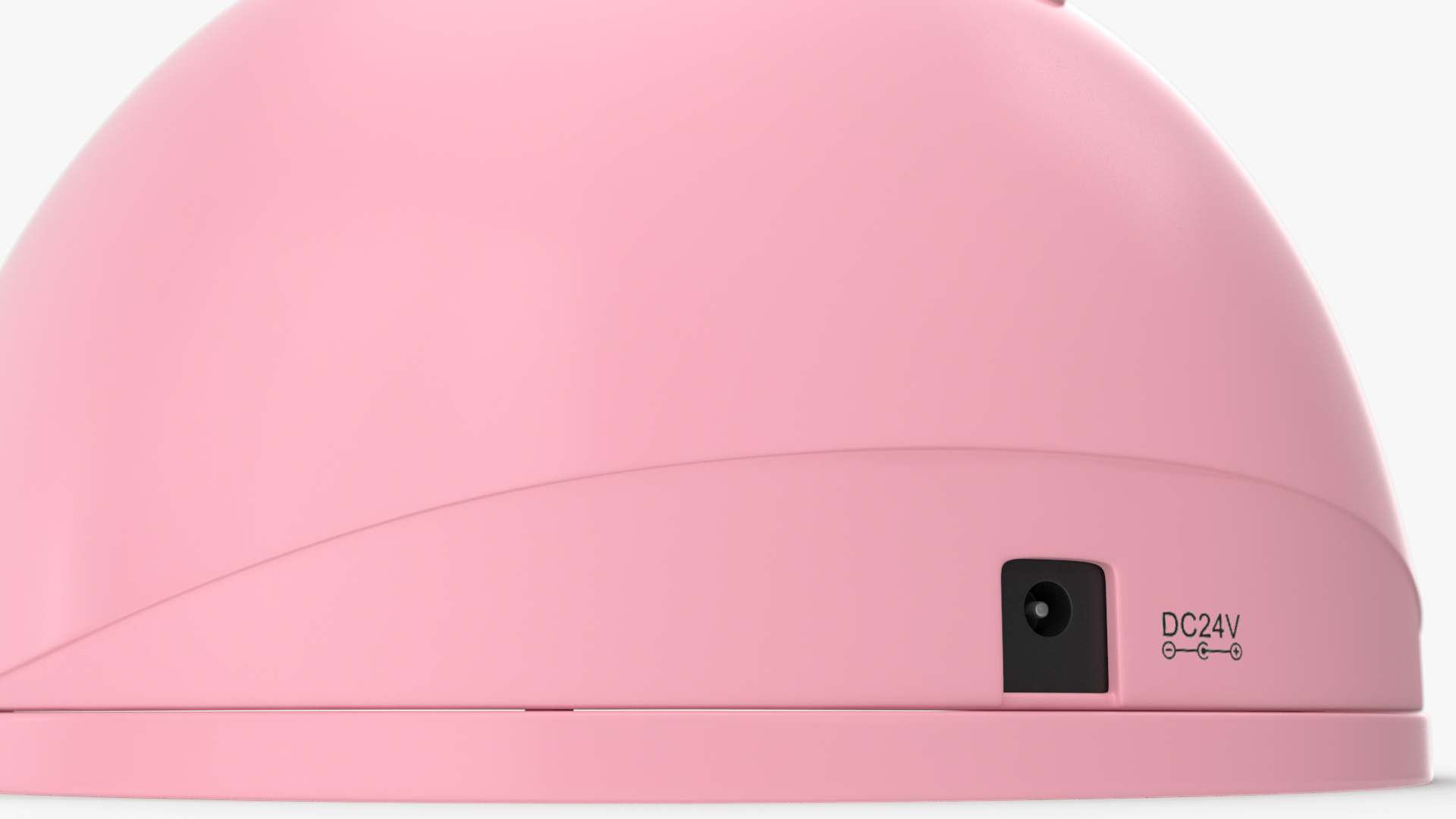 3D model Gel UV LED Nail Lamp Pink Off State