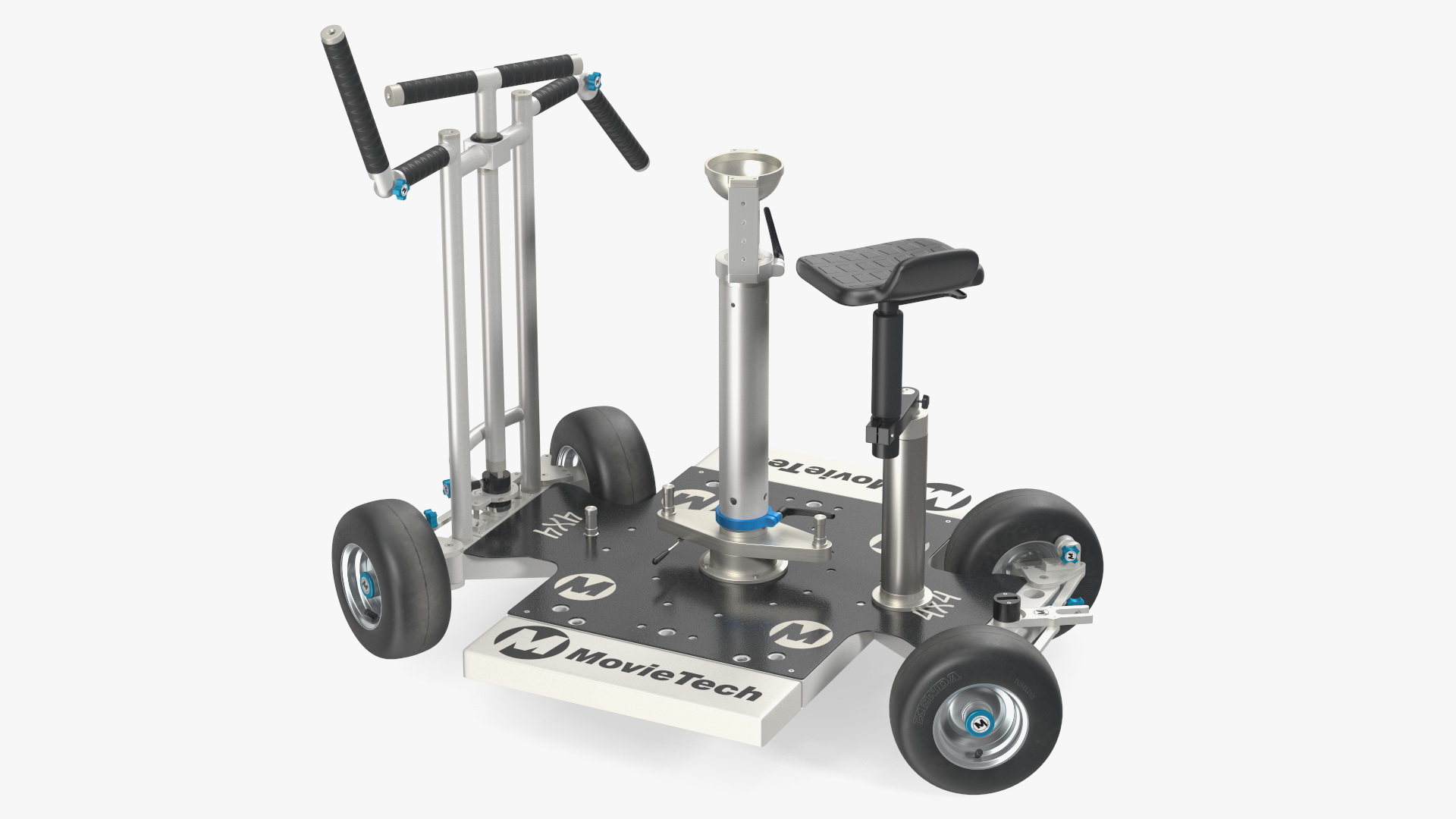 3D MovieTech 4x4 Dolly with Seat Rigged