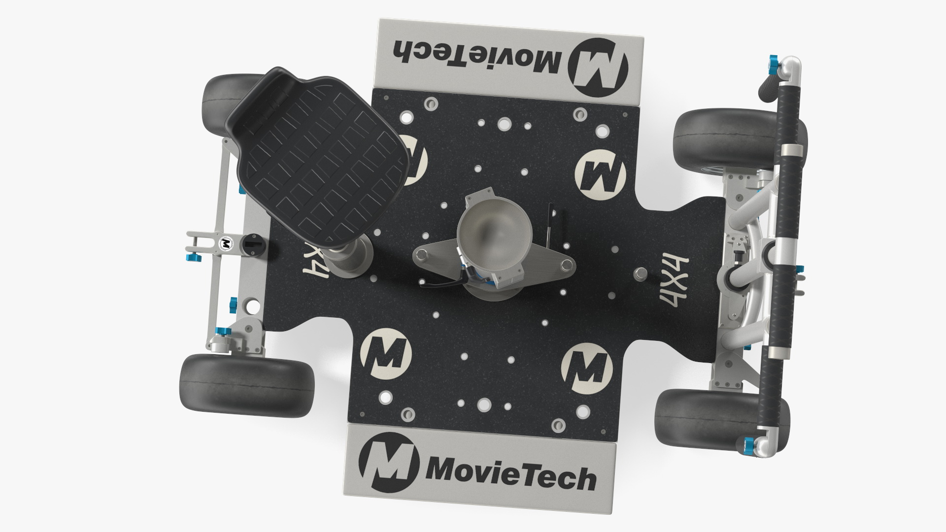 3D MovieTech 4x4 Dolly with Seat Rigged
