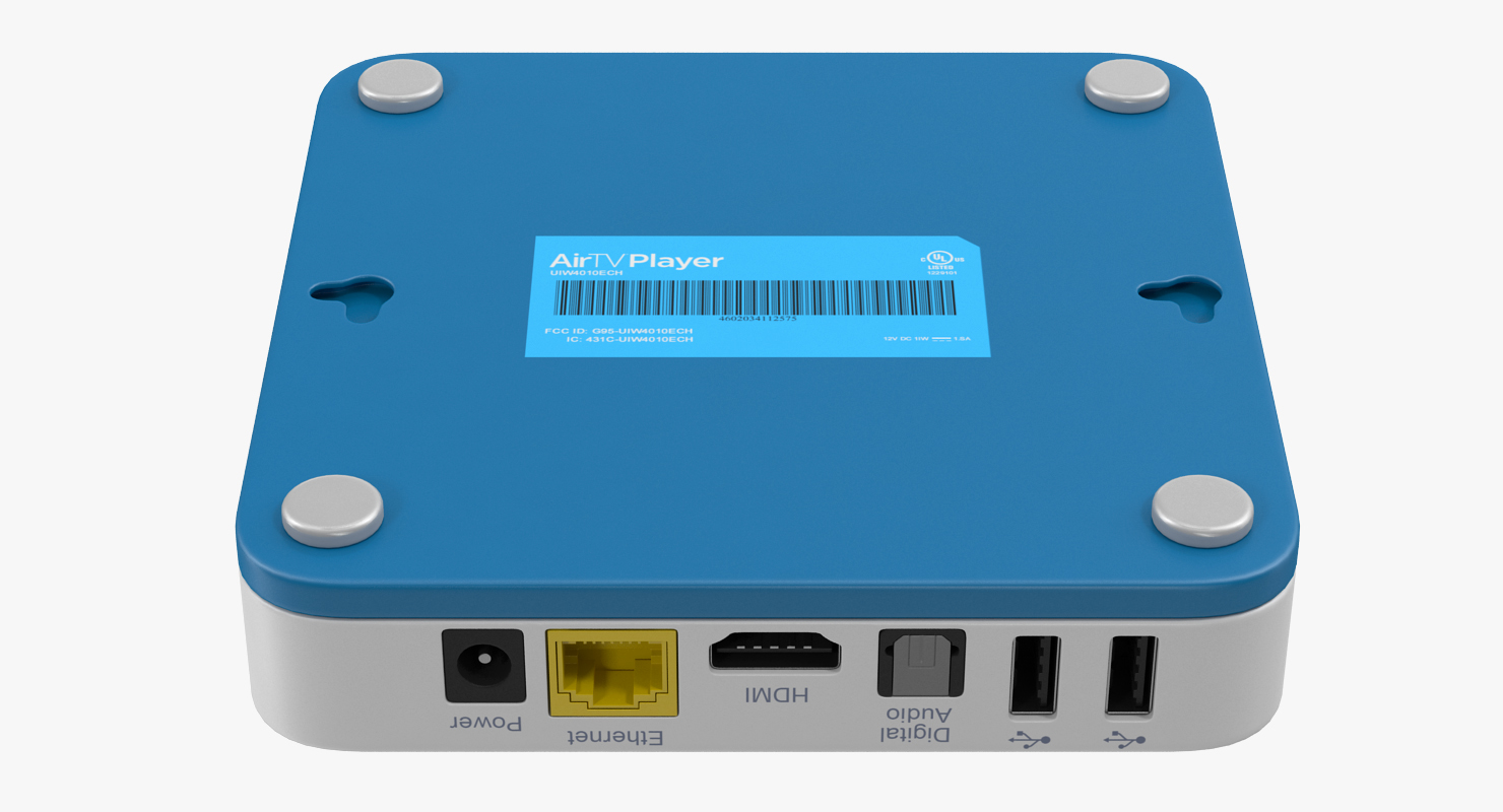 AirTV Player and Adapter 3D model