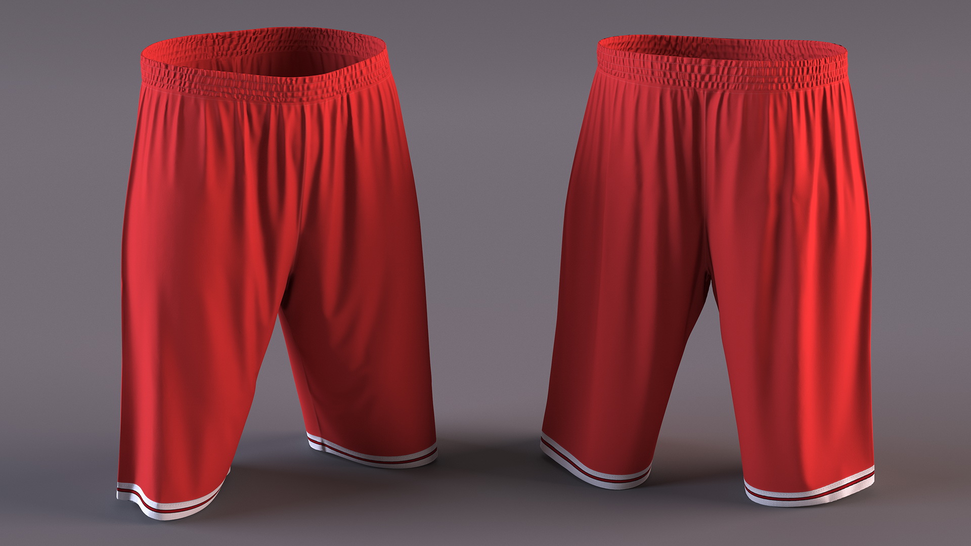 3D Athletic Basketball Shorts