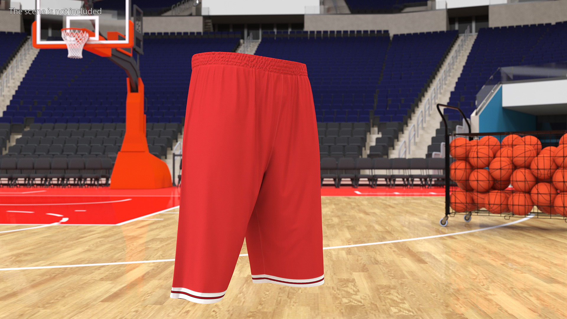 3D Athletic Basketball Shorts