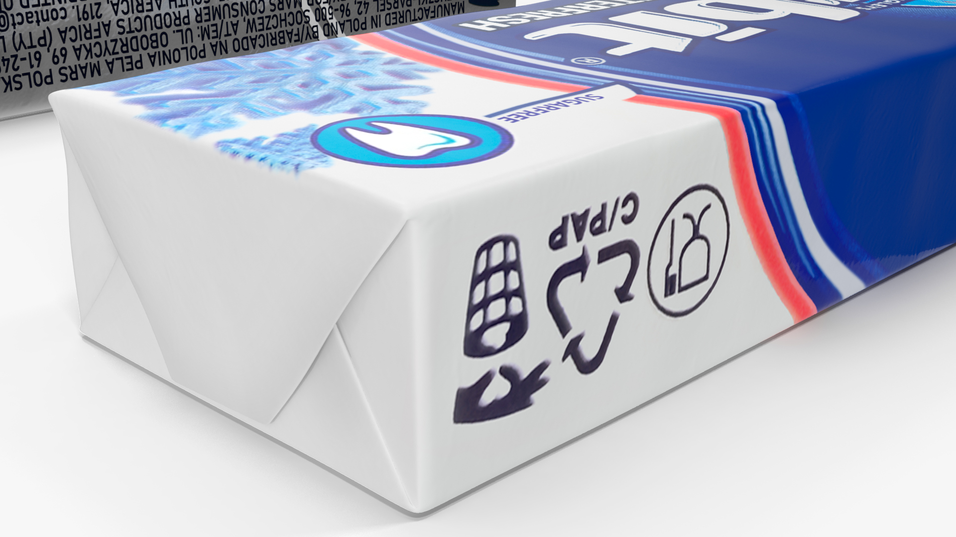 Orbit Chewing Gum Set of Three Flavours 3D model