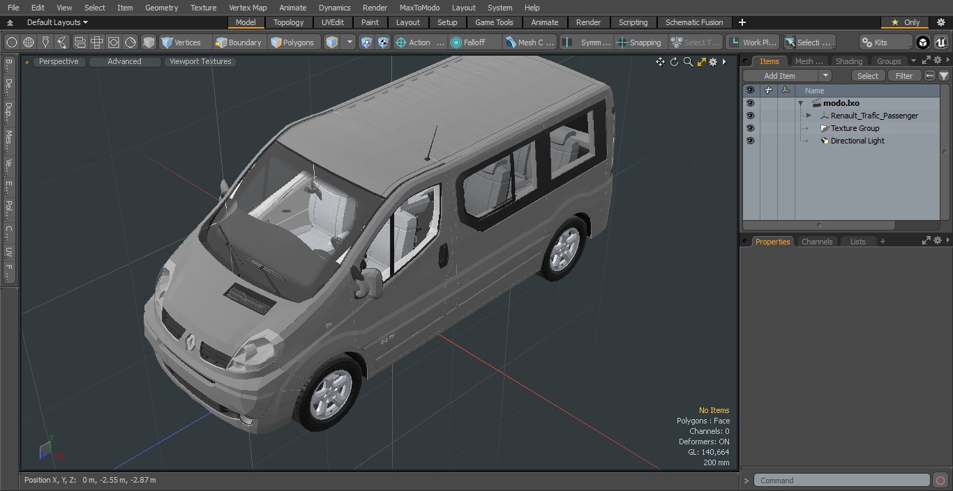 Renault Trafic Passenger 3D model