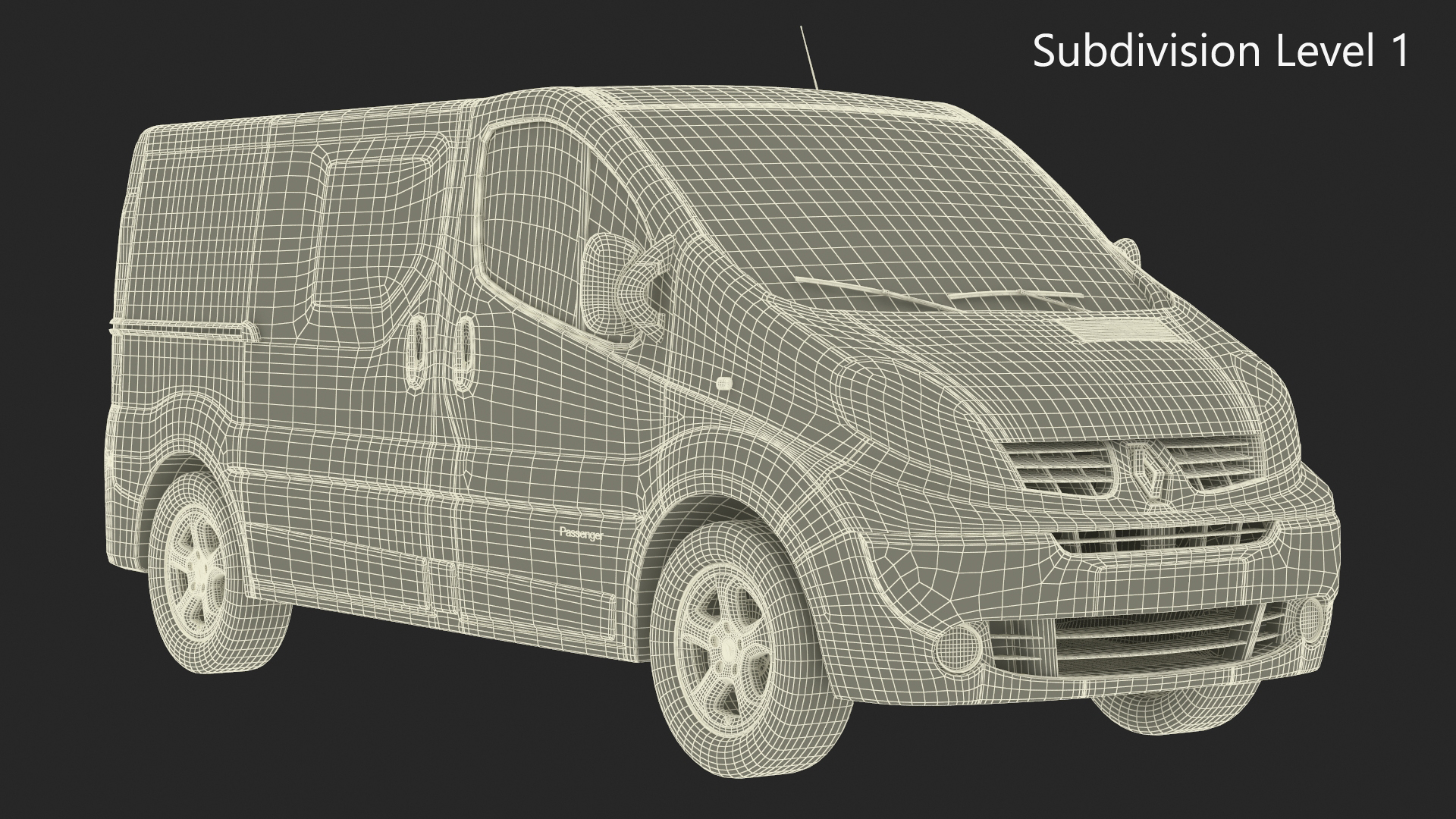Renault Trafic Passenger 3D model