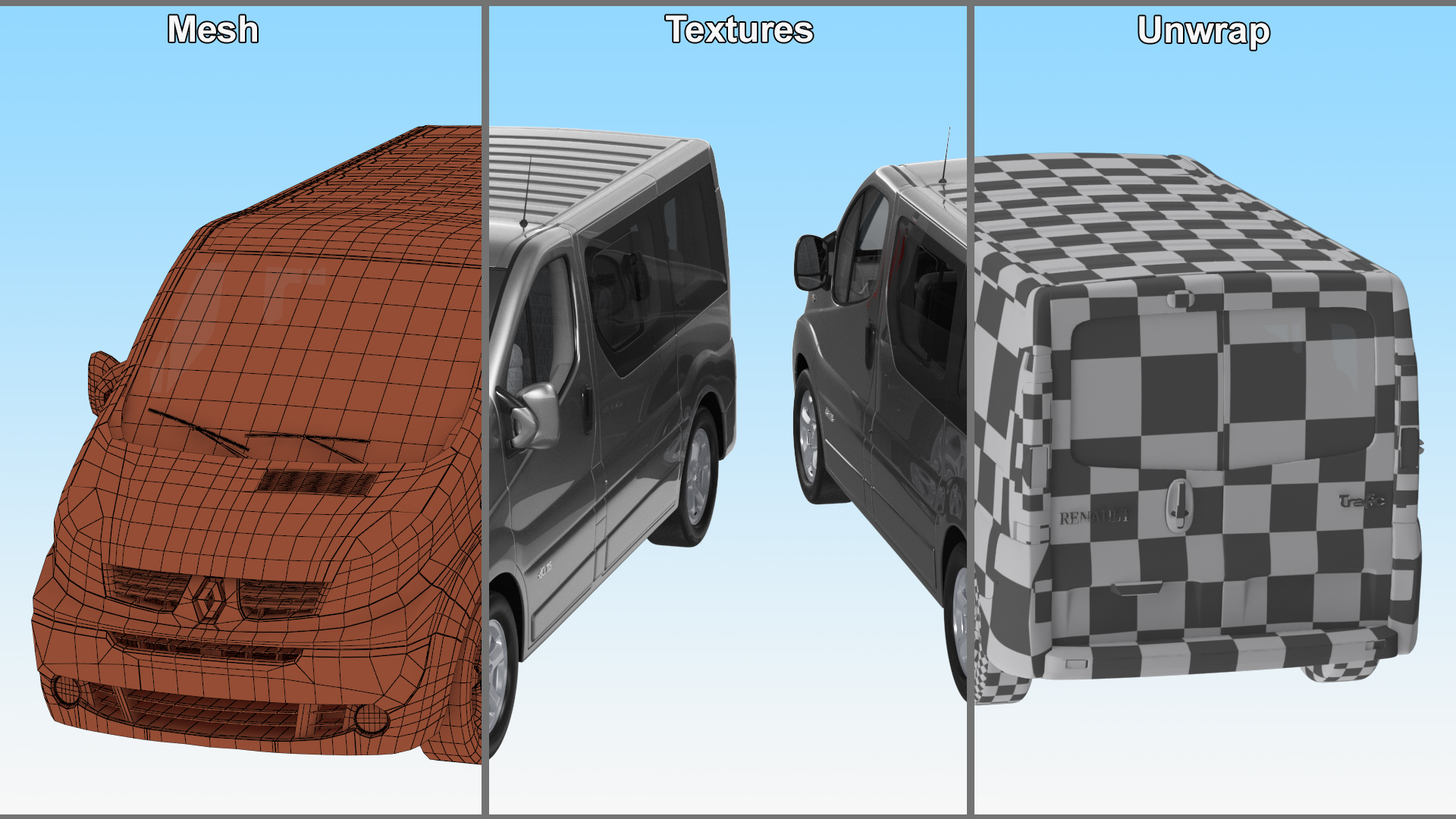 Renault Trafic Passenger 3D model