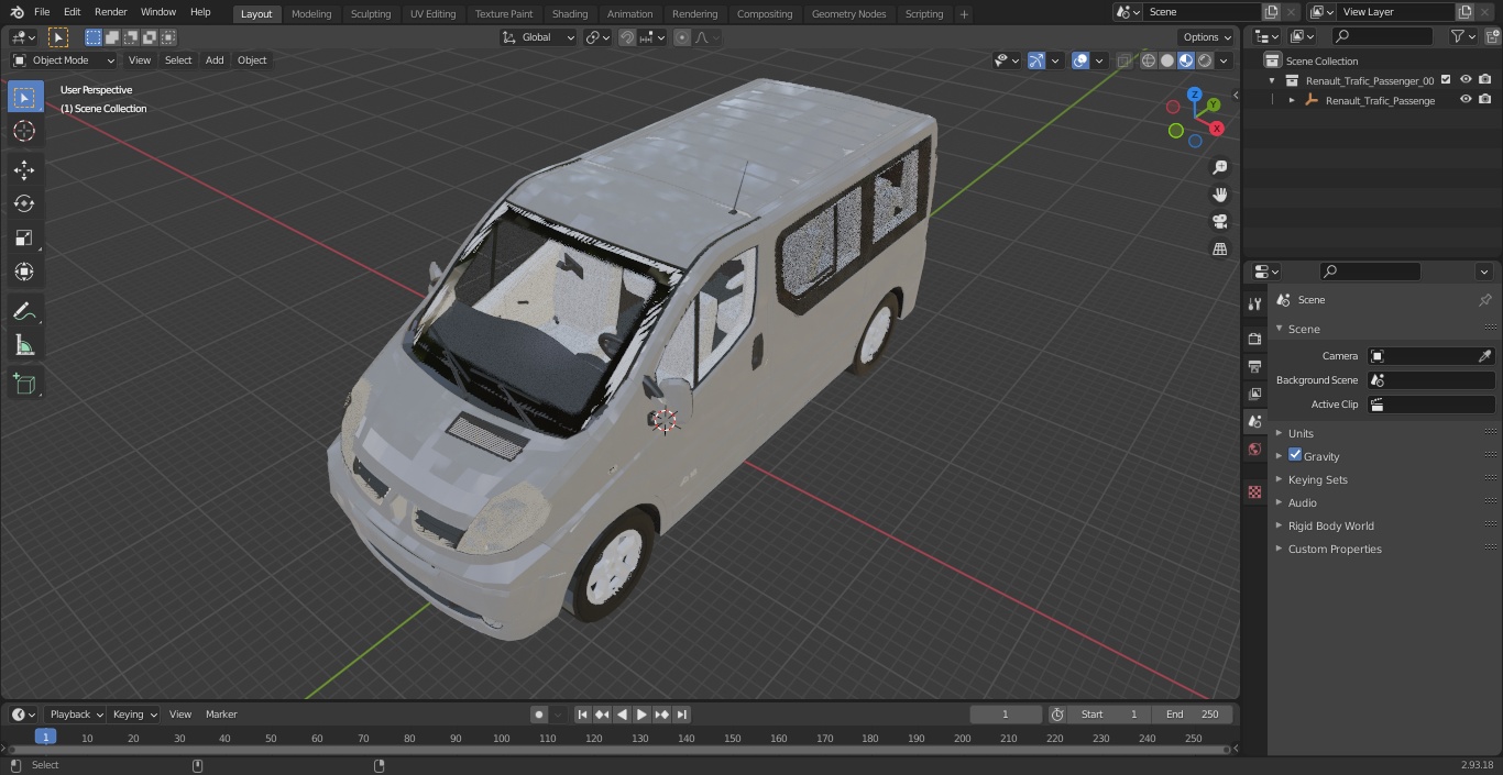 Renault Trafic Passenger 3D model