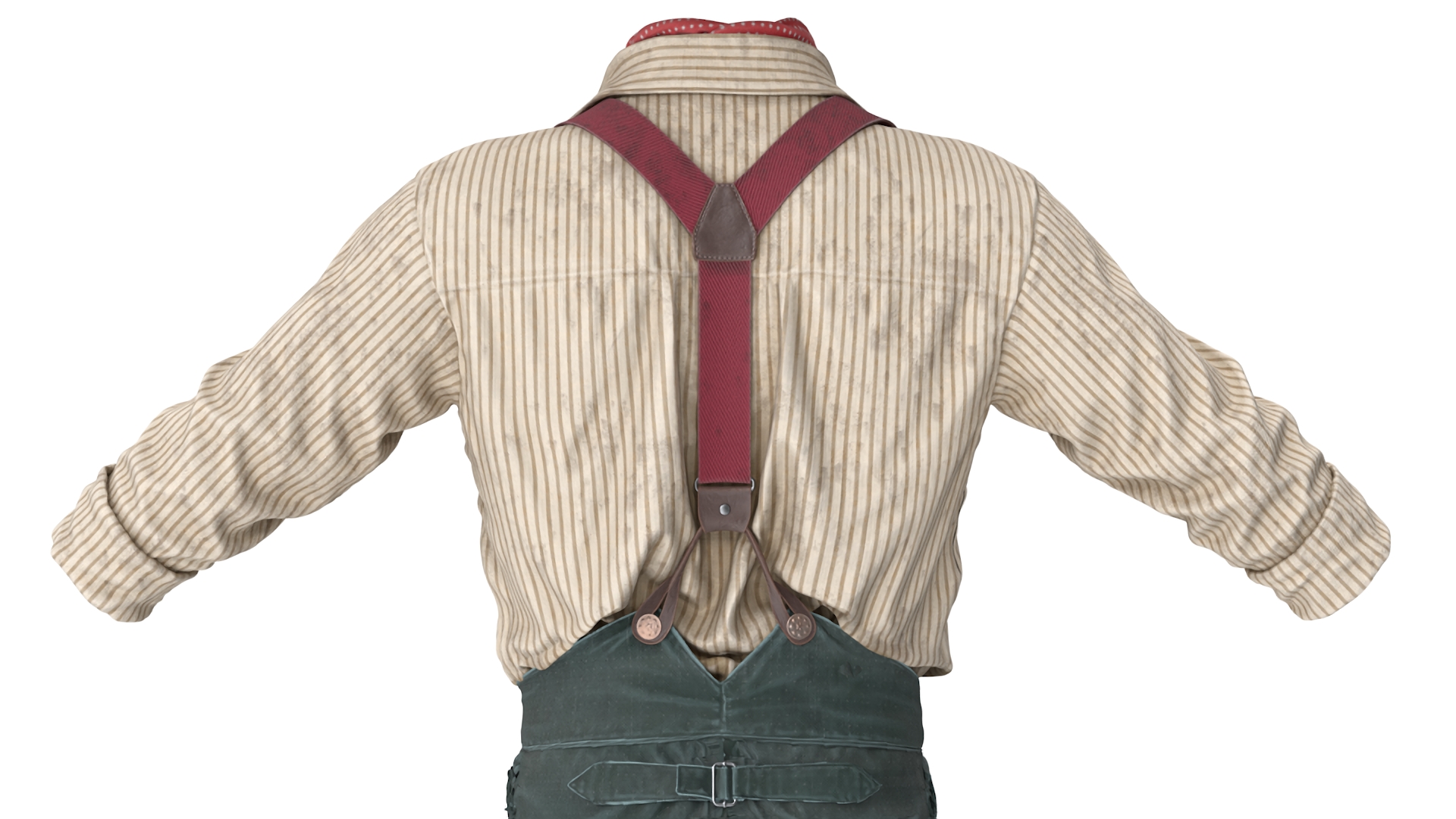 Wild West Mens Clothes 3D