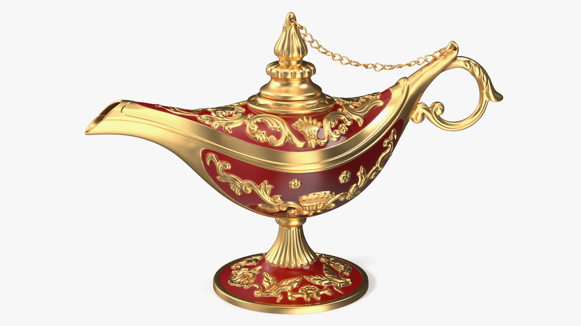Magic Lamp Red 3D model